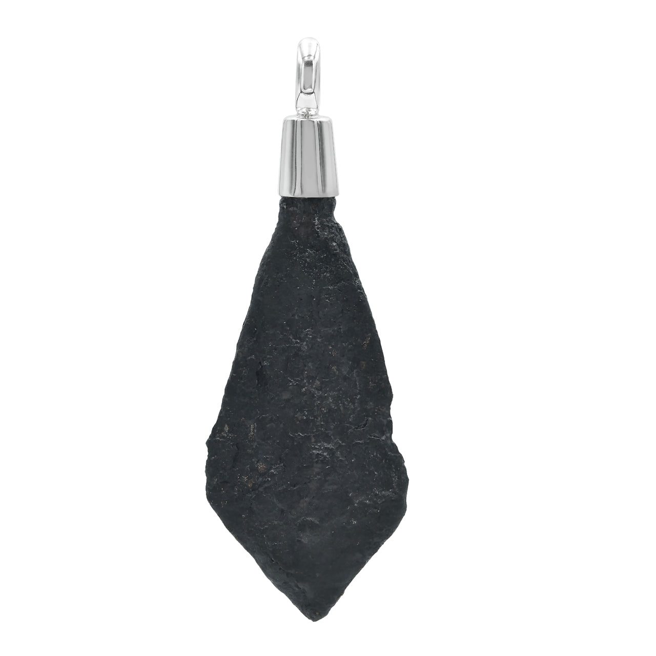 Starborn Captivating Viking Iron Arrowhead Pendant in Sterling Silver