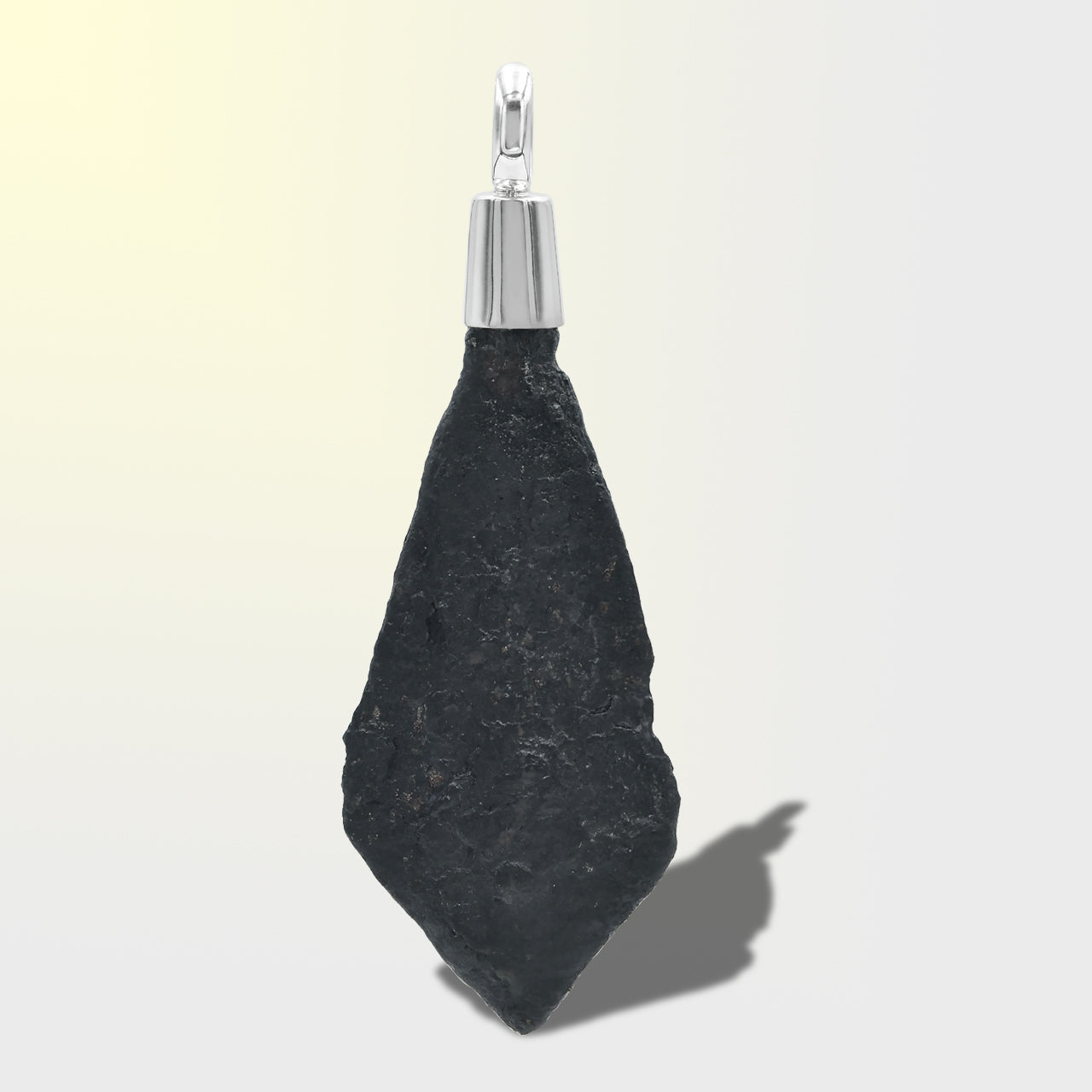 Starborn Captivating Viking Iron Arrowhead Pendant in Sterling Silver