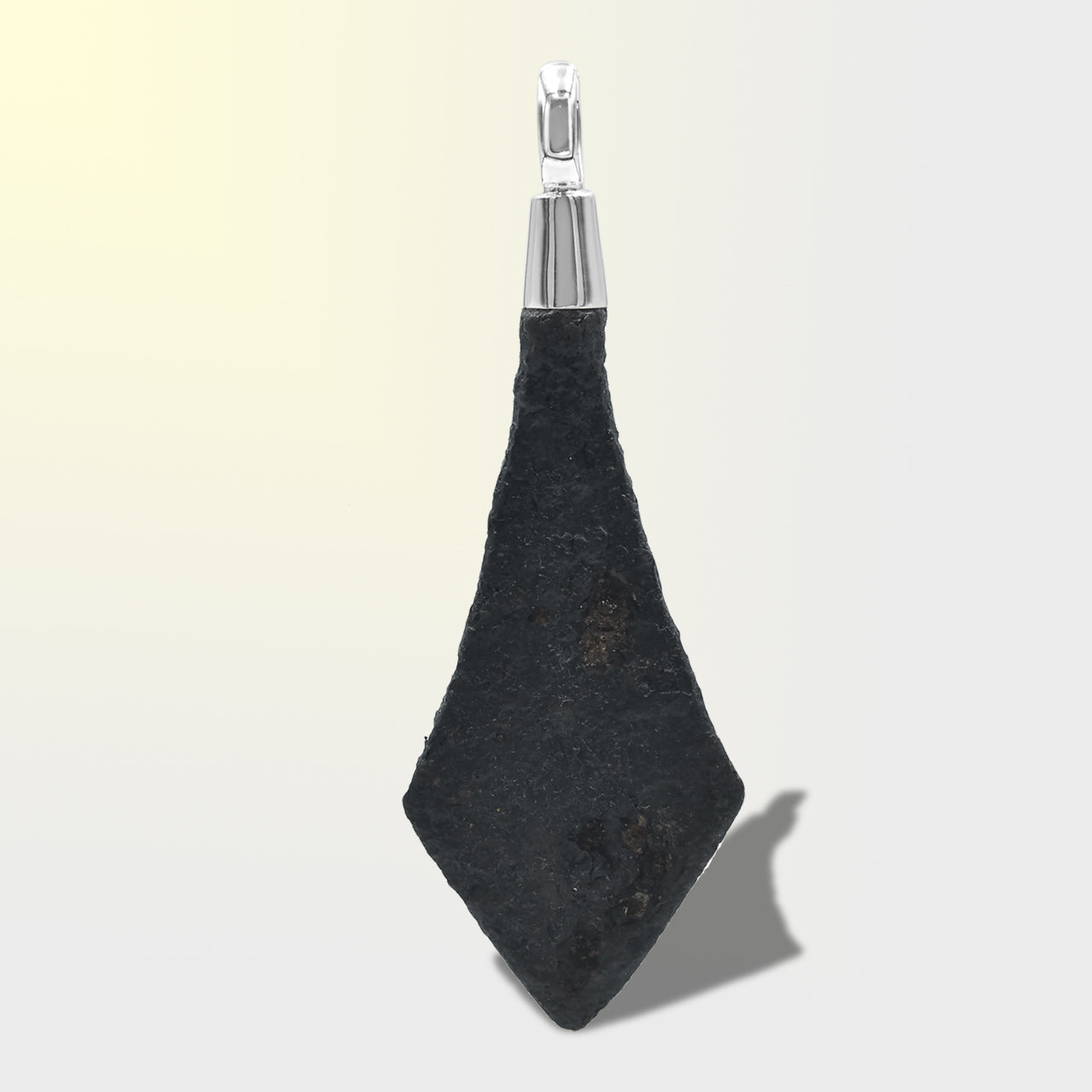 Starborn Captivating Viking Iron Arrowhead Pendant in Sterling Silver