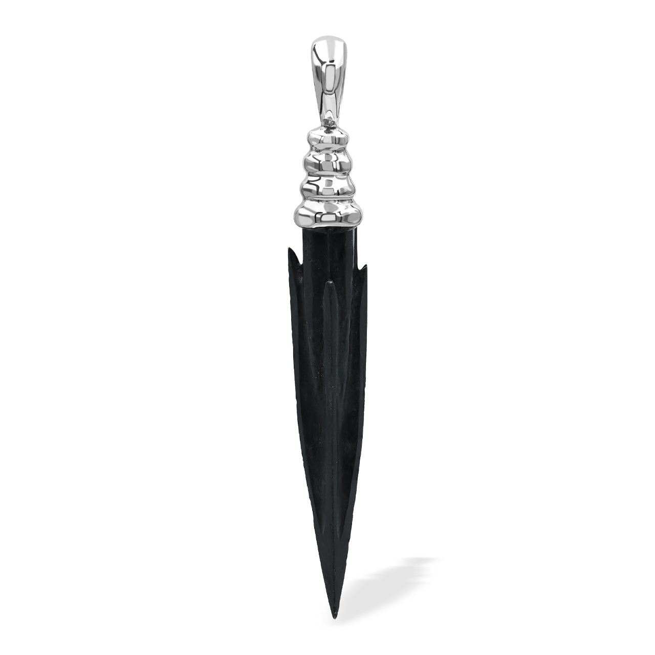 Starborn Scythian Bronze Arrowhead Pendant in Sterling Silver