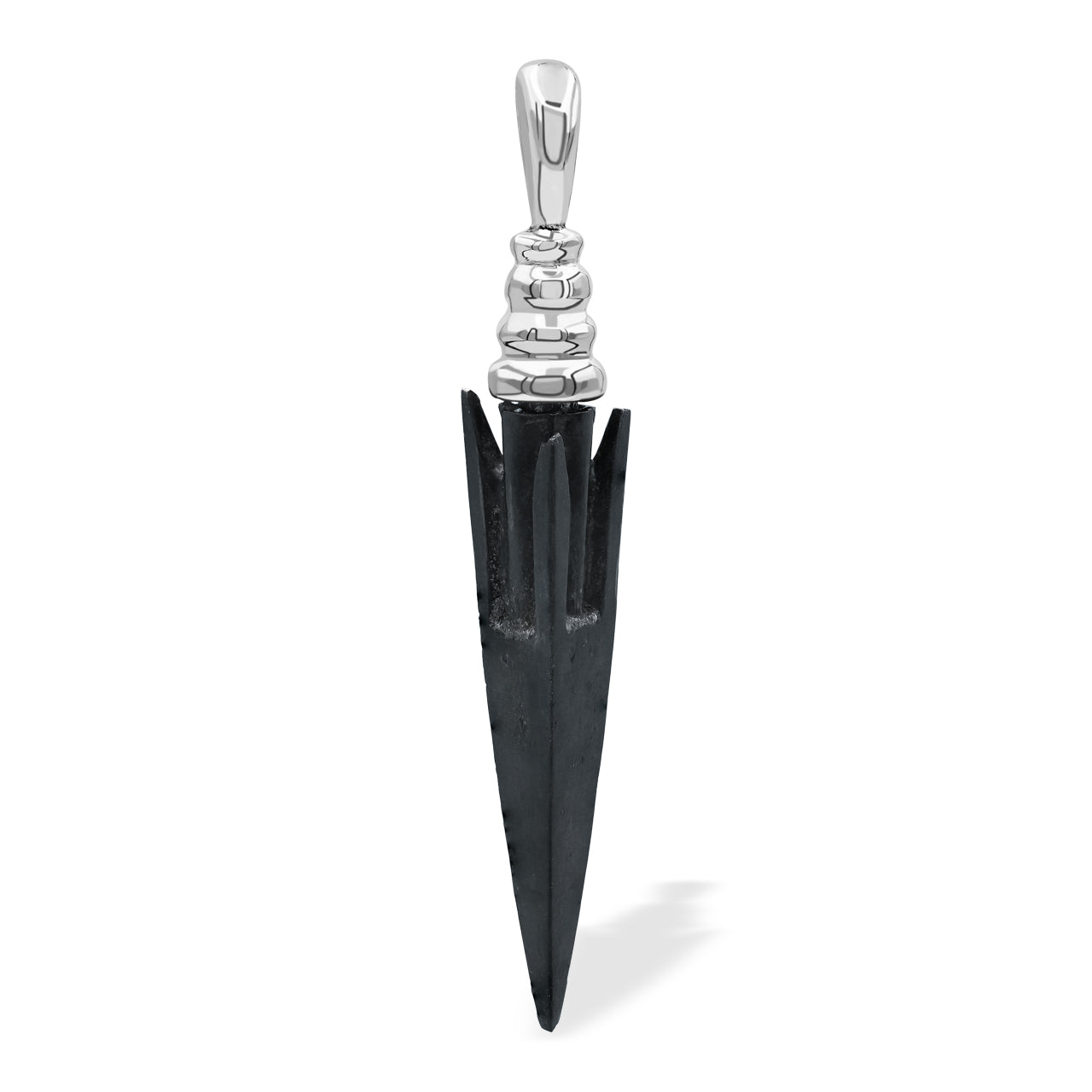 Starborn Scythian Bronze Arrowhead Pendant in Sterling Silver