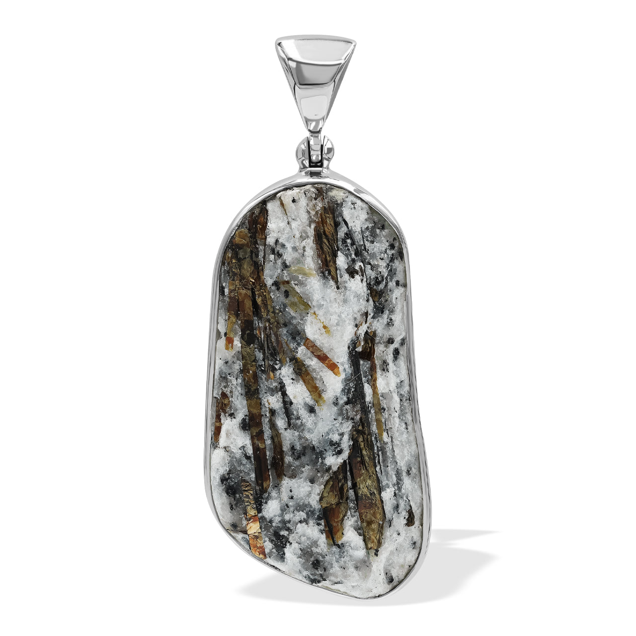 Starborn Freeform Astrophylite Pendant in Sterling Silver
