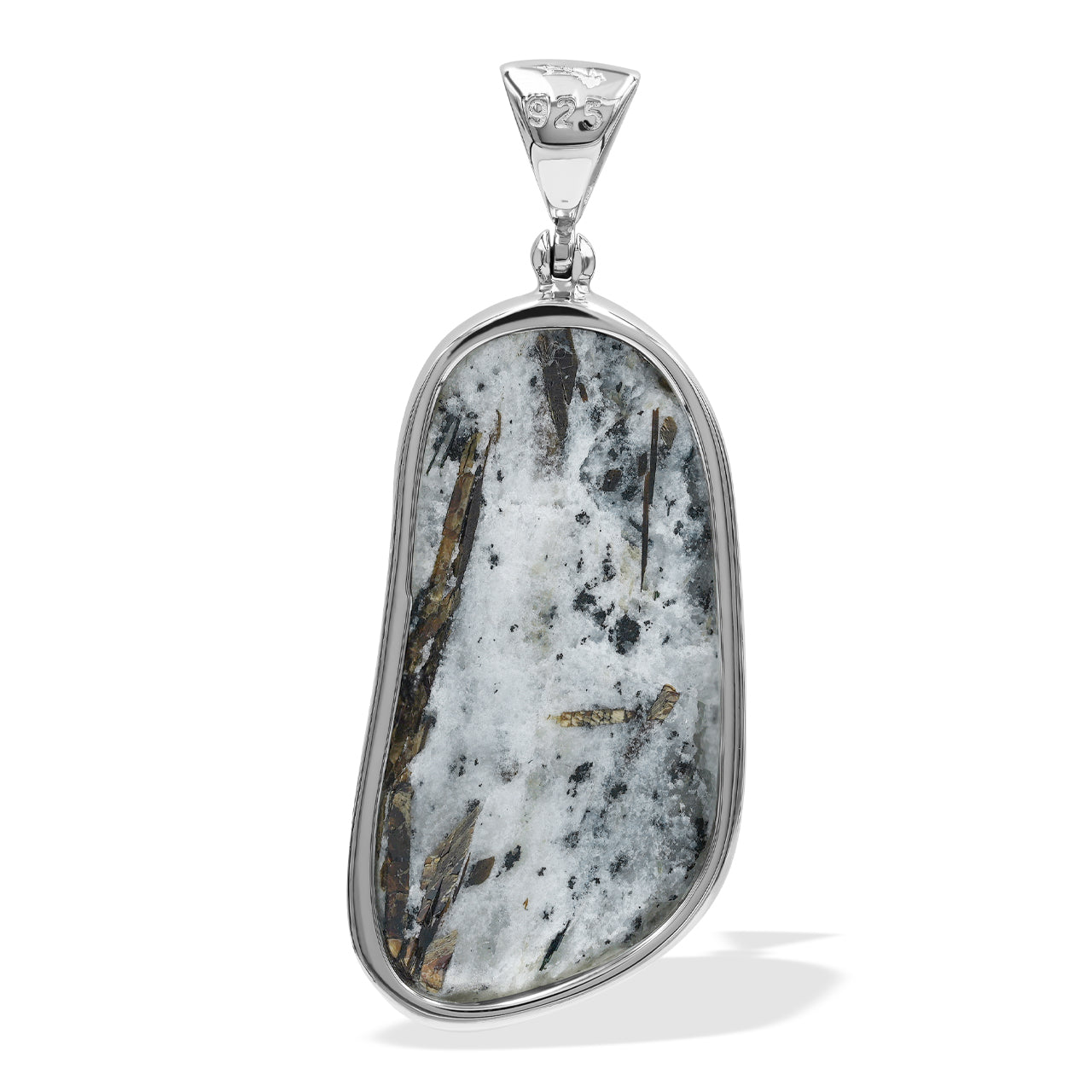 Starborn Freeform Astrophylite Pendant in Sterling Silver