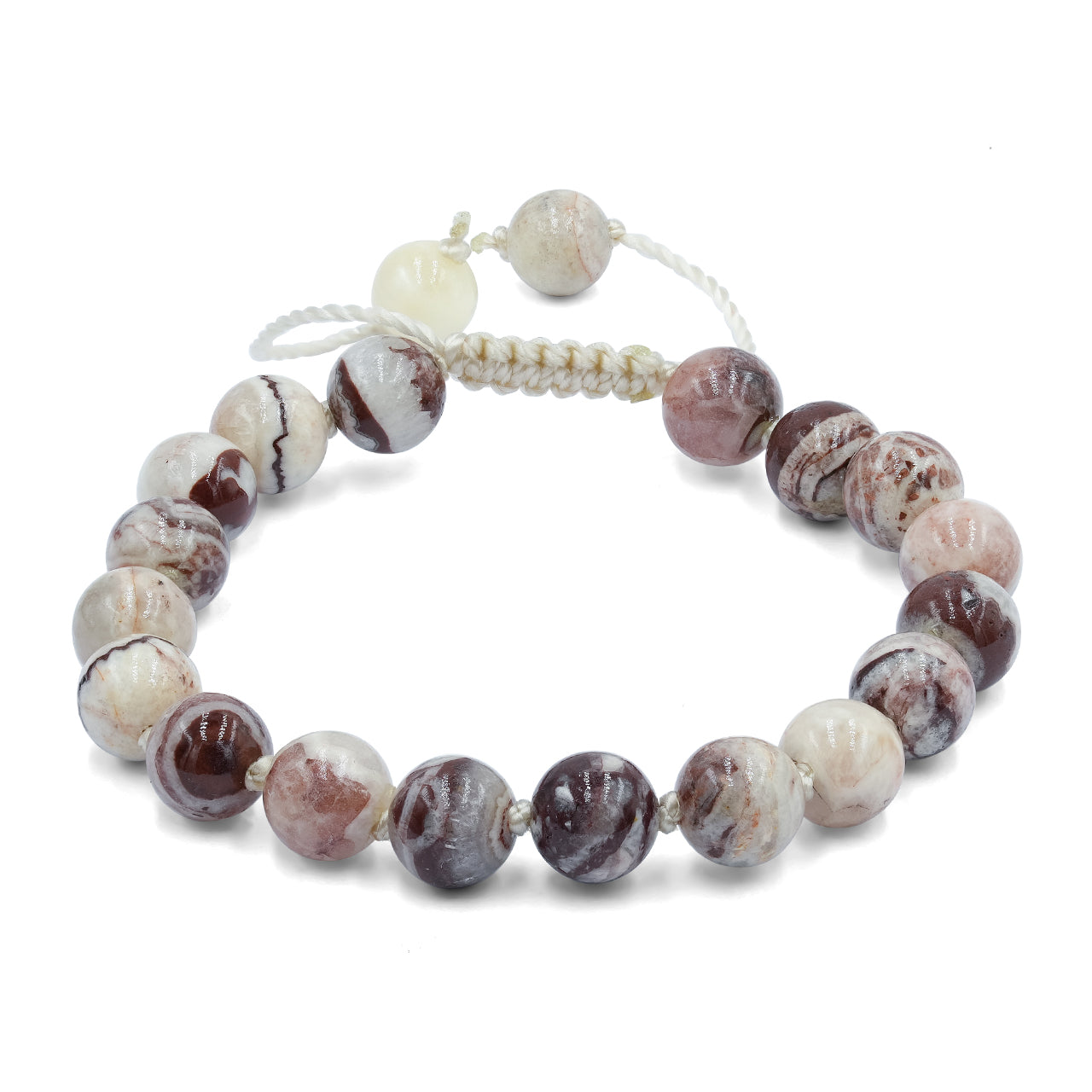 Starborn Agate Mountain from Arizona Adjustable Beaded Bracelet