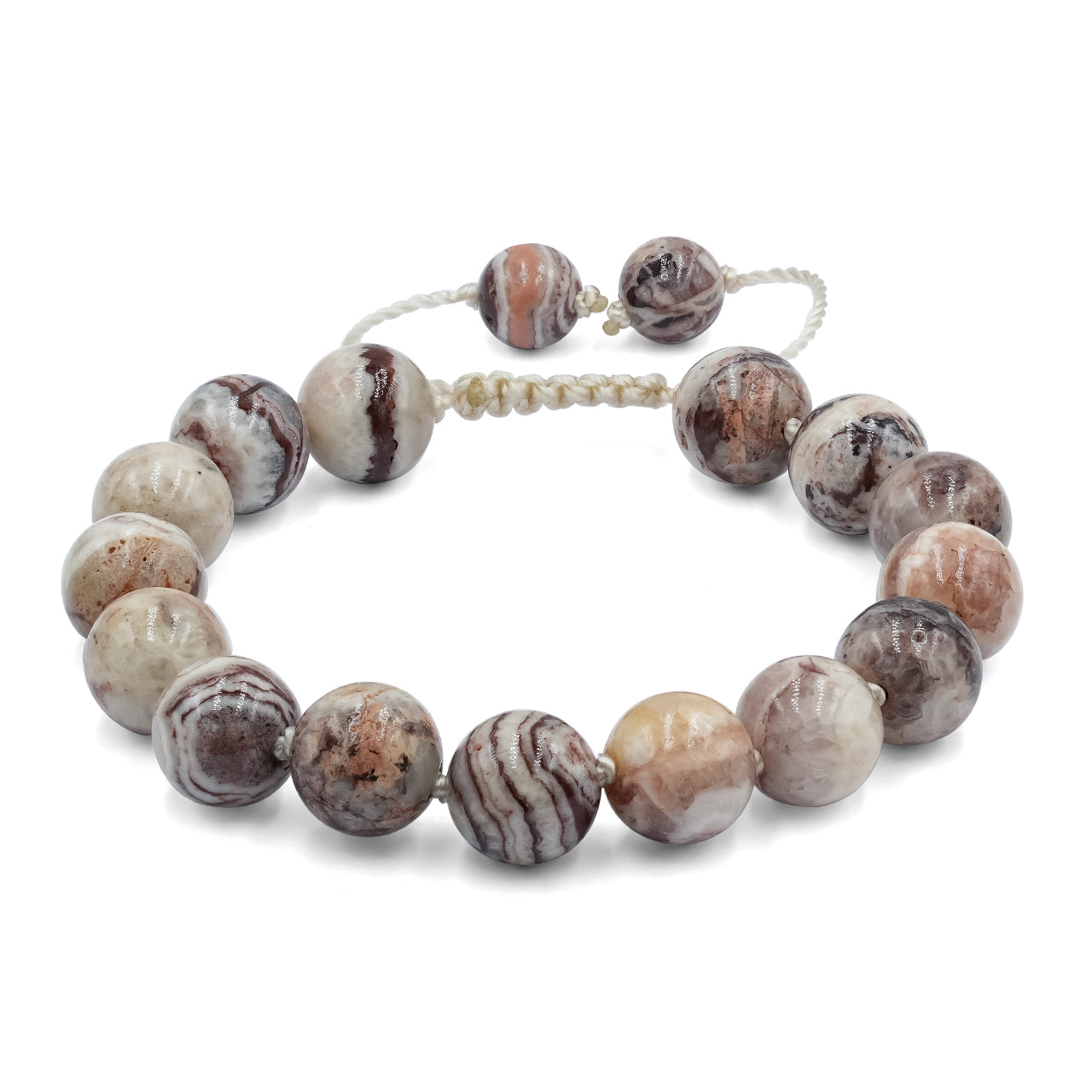 Starborn Agate Mountain from Arizona Adjustable Beaded Bracelet