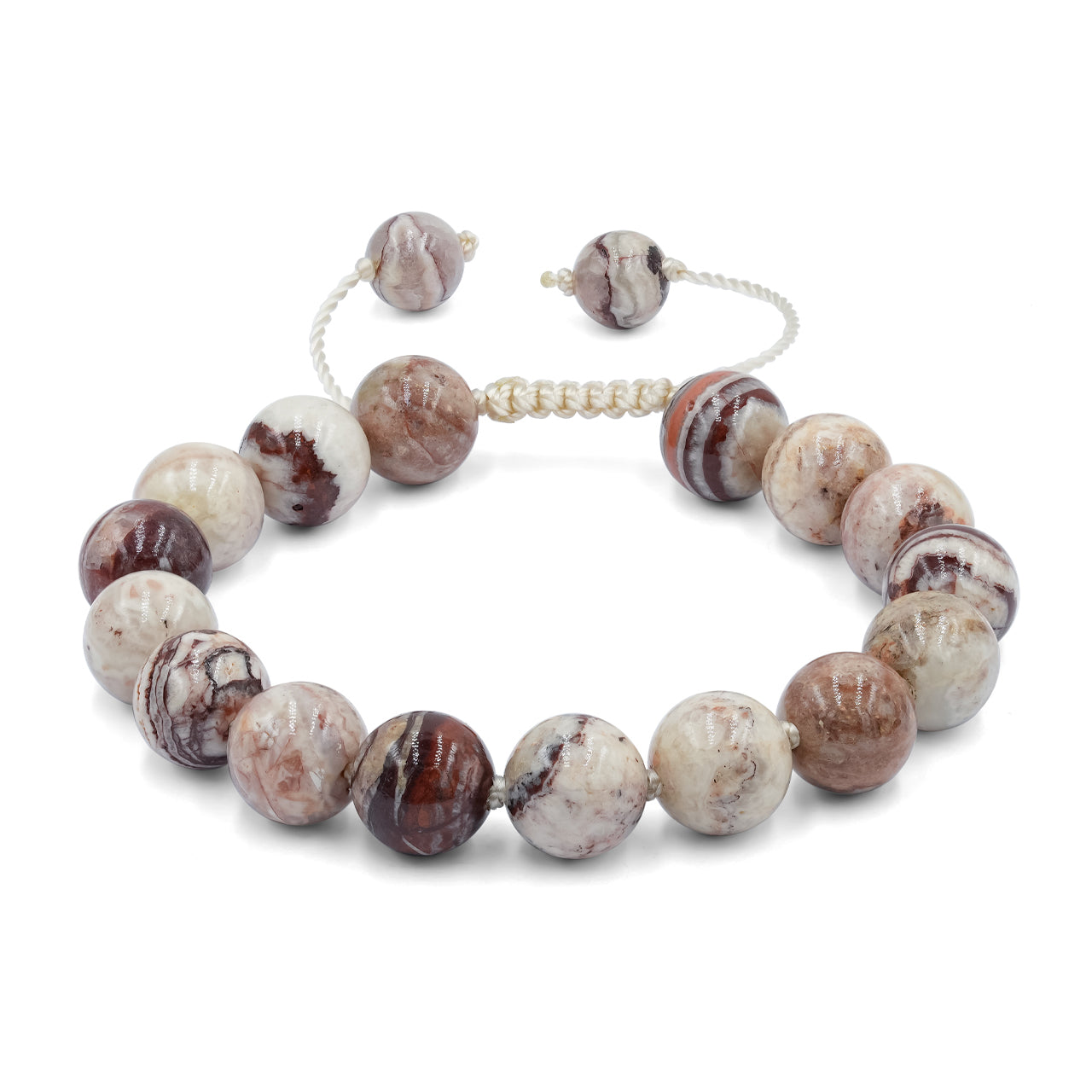Starborn Agate Mountain from Arizona Adjustable Beaded Bracelet