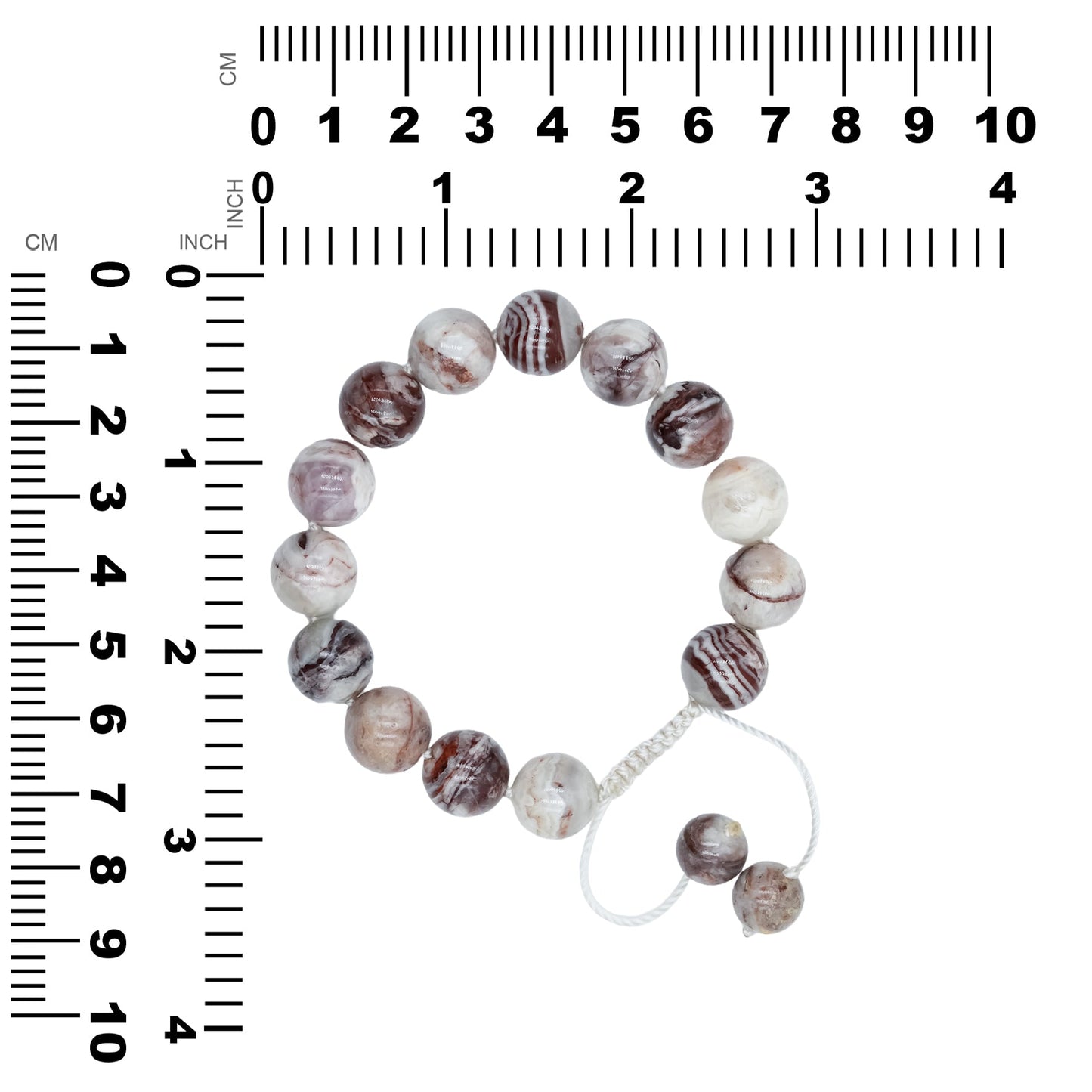 Starborn Agate Mountain from Arizona Adjustable Beaded Bracelet