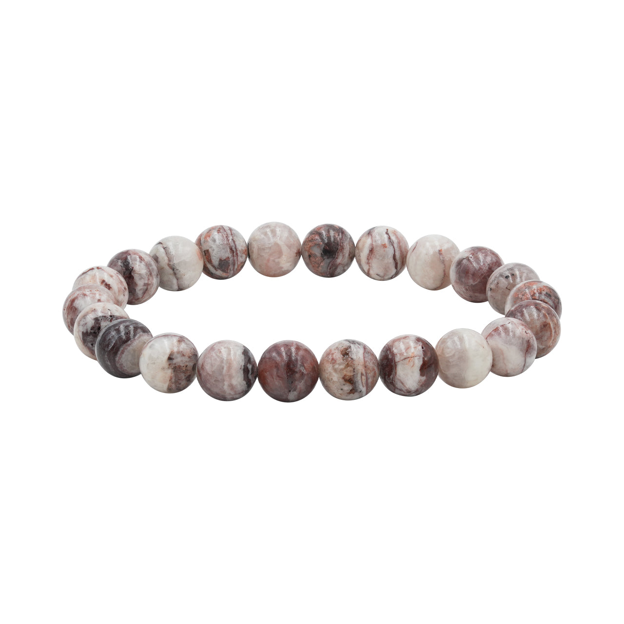 Starborn Arizona Agate Mountain Elastic Beaded Bracelet