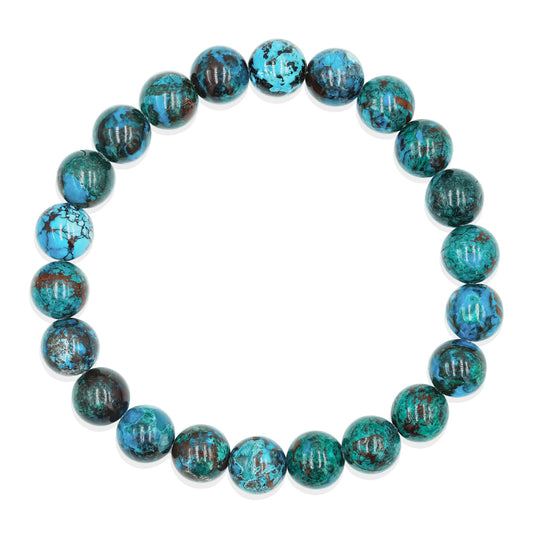 Starborn Chrysocolla Elastic Beaded Bracelet
