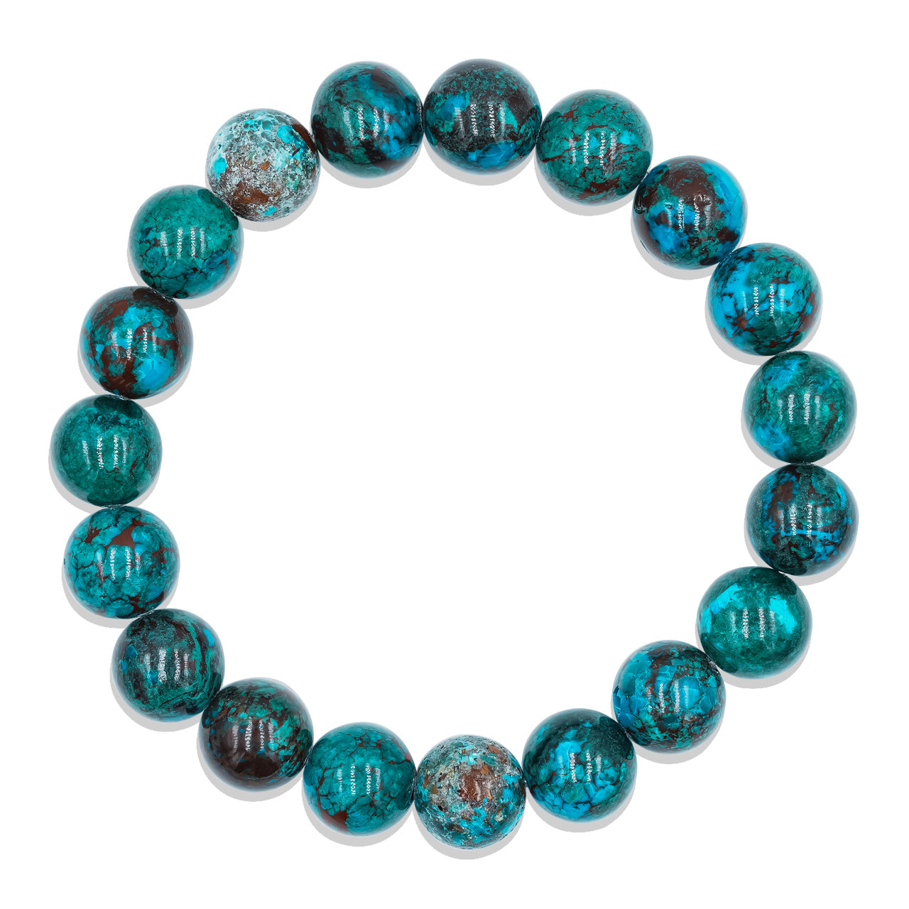 Starborn Chrysocolla Elastic Beaded Bracelet