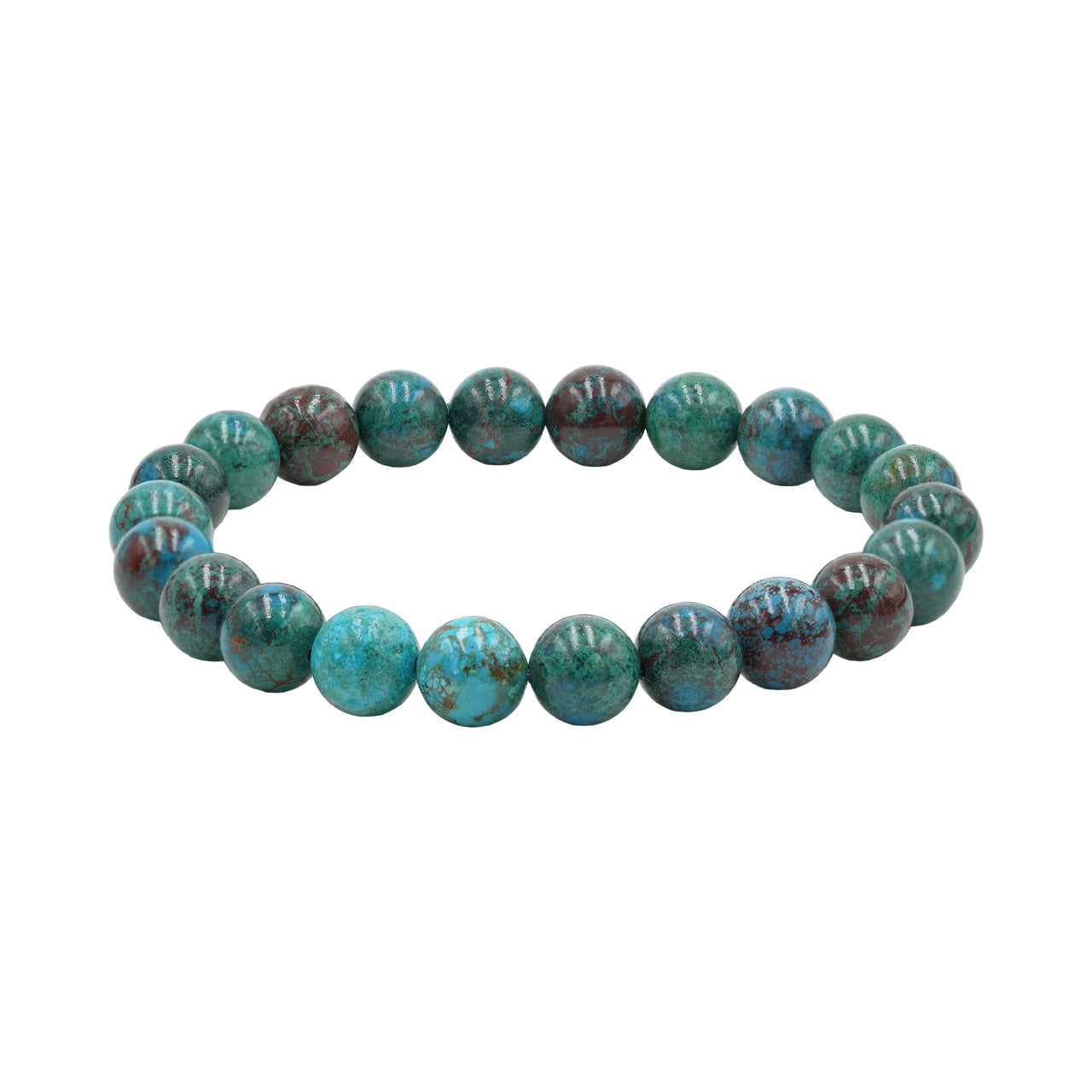 Starborn Chrysocolla Elastic Beaded Bracelet