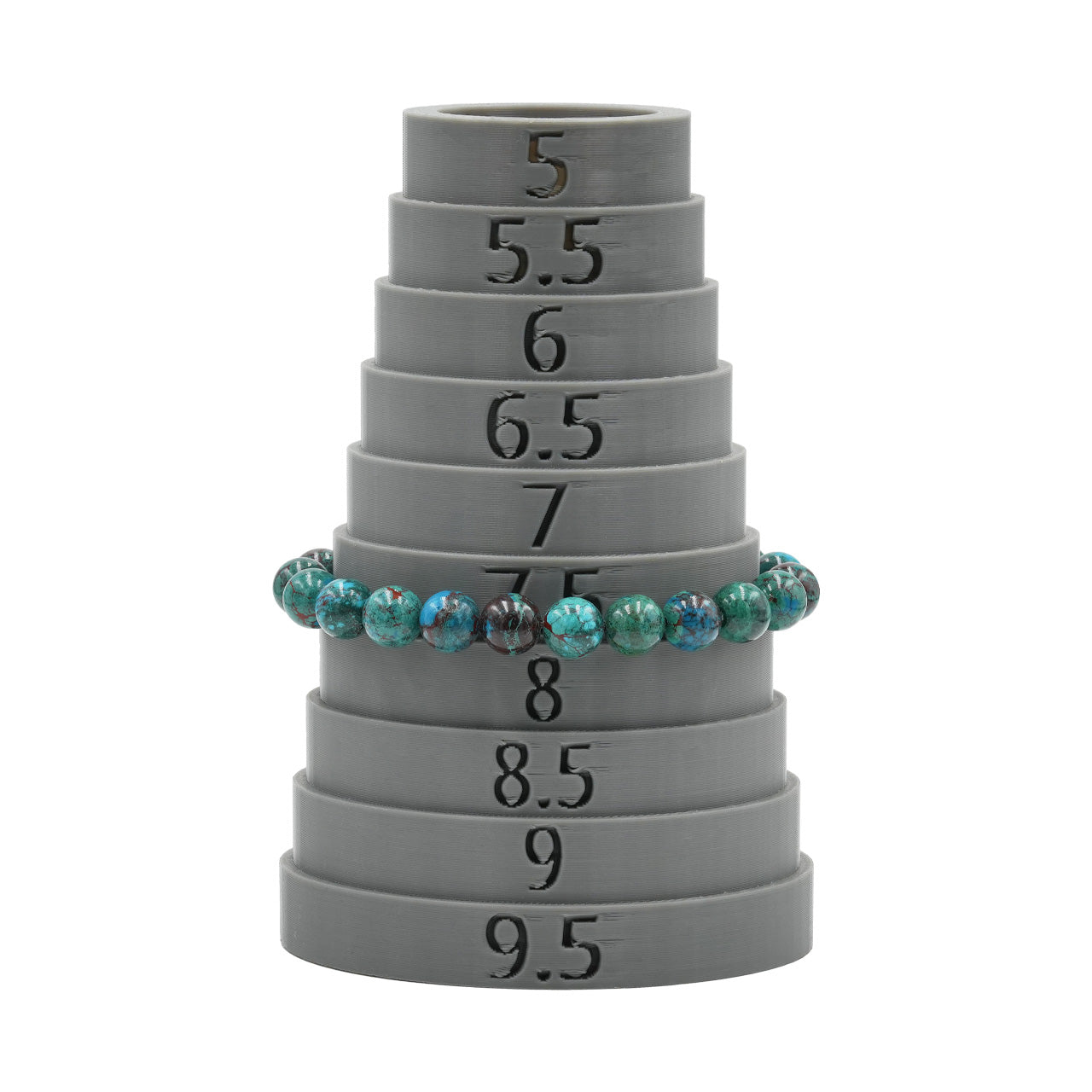 Starborn Chrysocolla Elastic Beaded Bracelet
