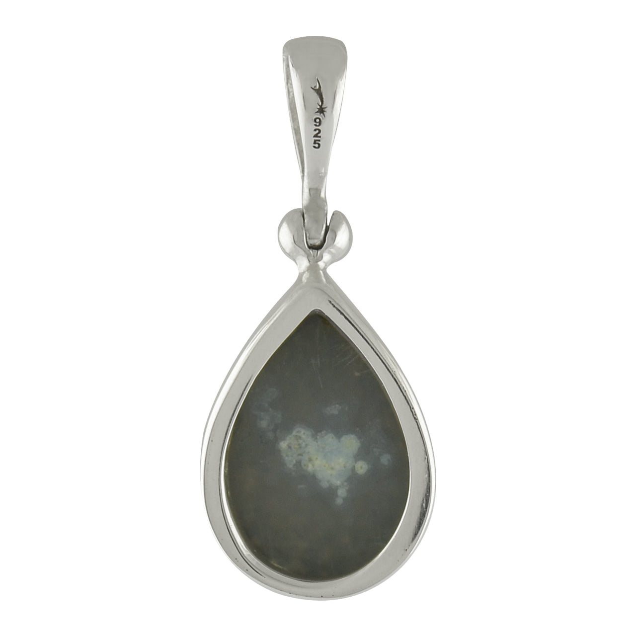Starborn Creations Blue Green Quartz Drusy Pendant in Sterling Silver