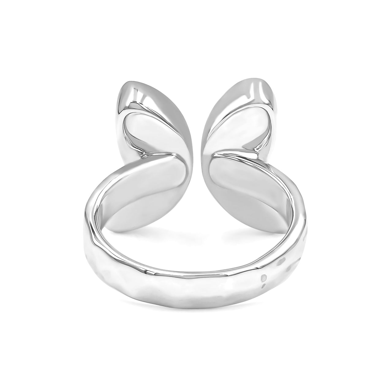Starborn Cassiopeia Seas Quartz Drusy Butterfly Ring in Sterling Silver