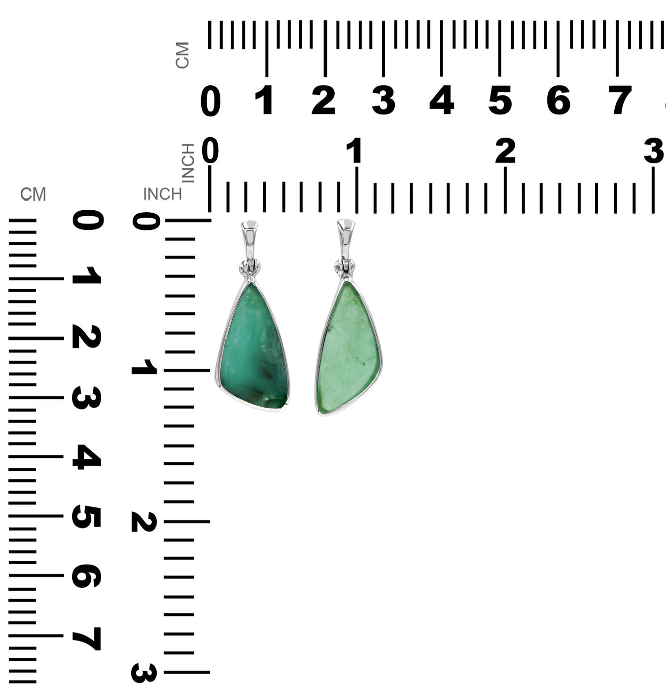 Starborn Arizona Gem Silica Pendant in Sterling Silver
