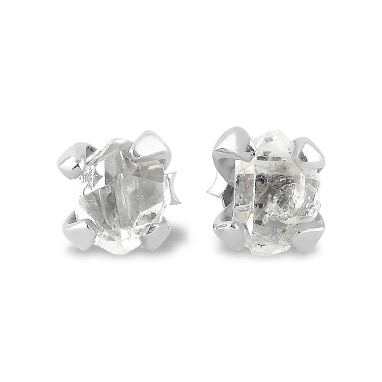 Starborn Herkimer Diamond Sterling Silver Post Earrings