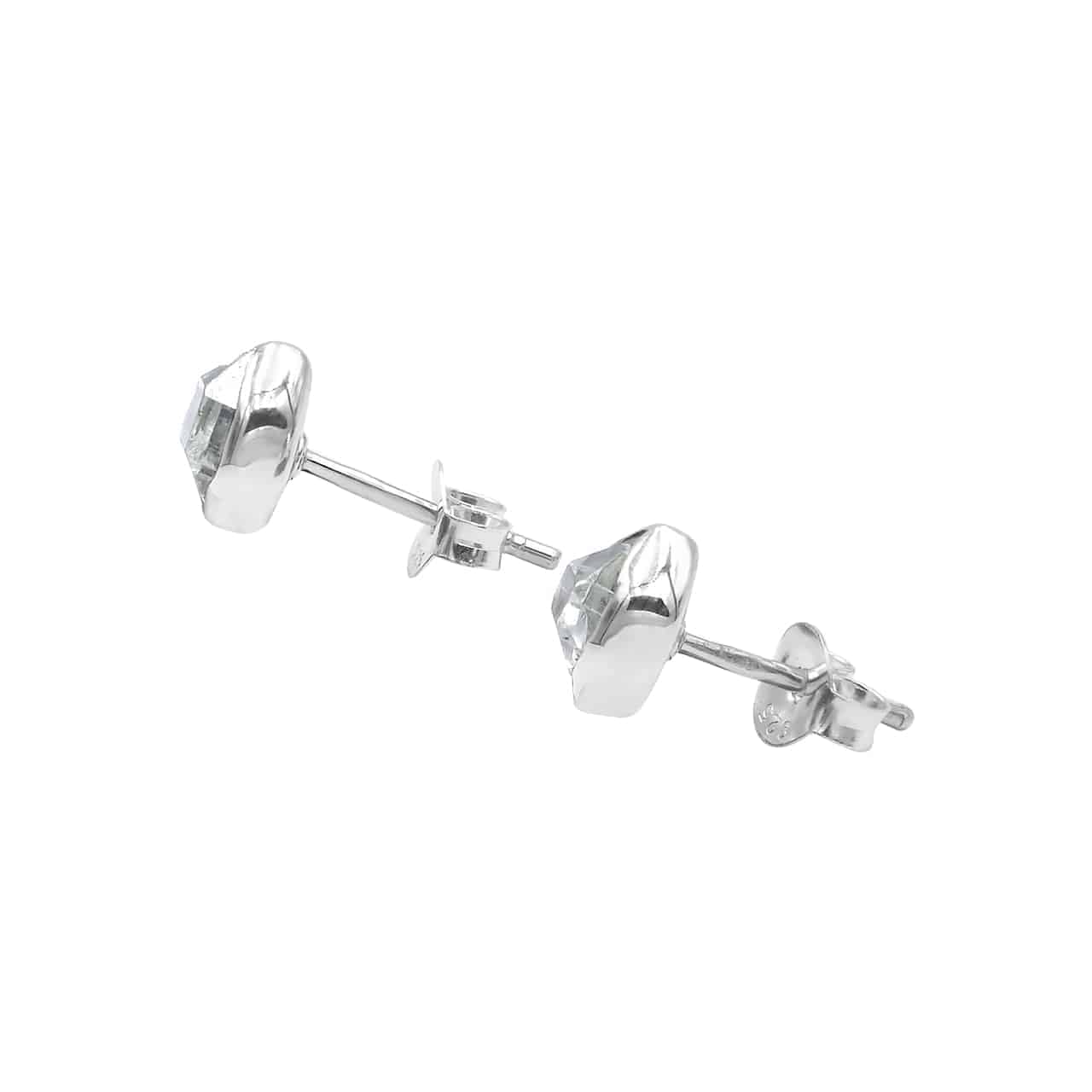 Starborn Herkimer Diamond Sterling Silver Post Earrings - Set of 5 pairs