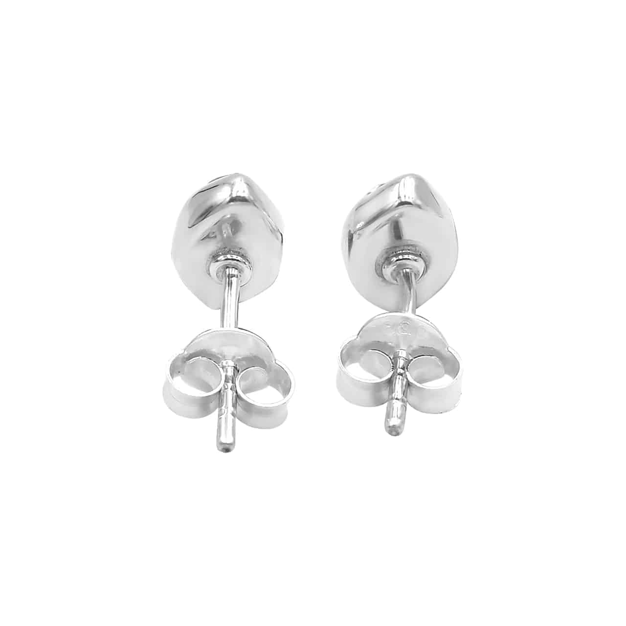Starborn Herkimer Diamond Sterling Silver Post Earrings - Set of 5 pairs