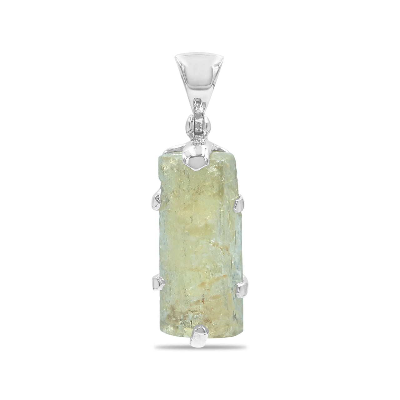Starborn Heliodor Pendant in Sterling Silver