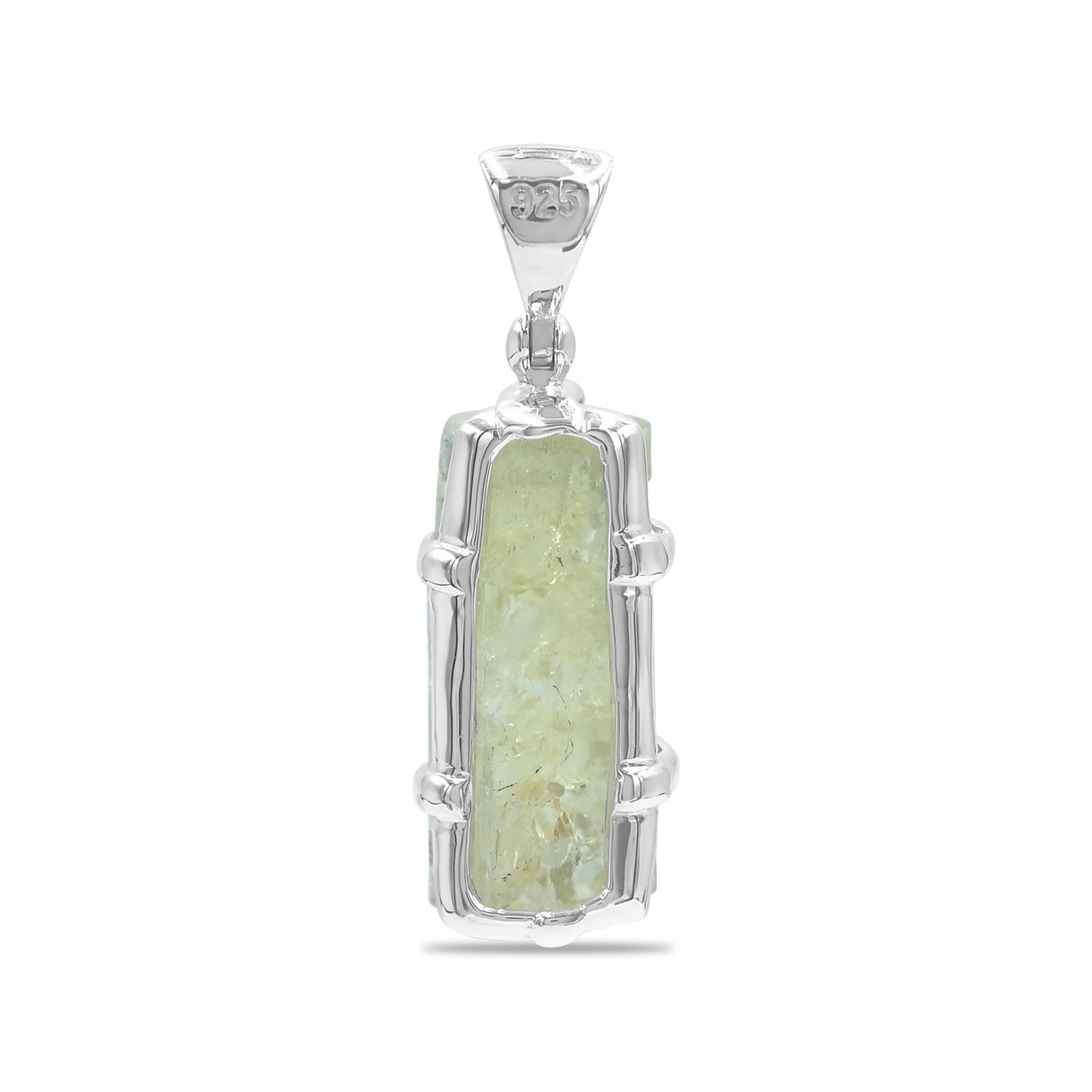 Starborn Heliodor Pendant in Sterling Silver
