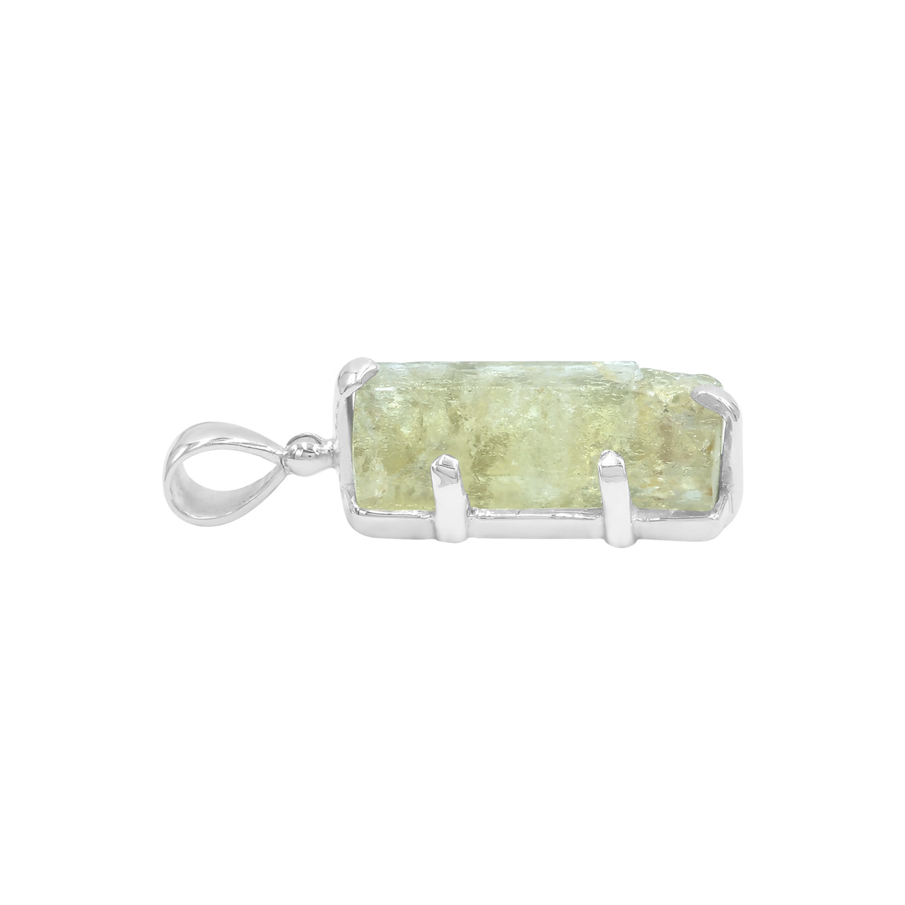 Starborn Heliodor Pendant in Sterling Silver