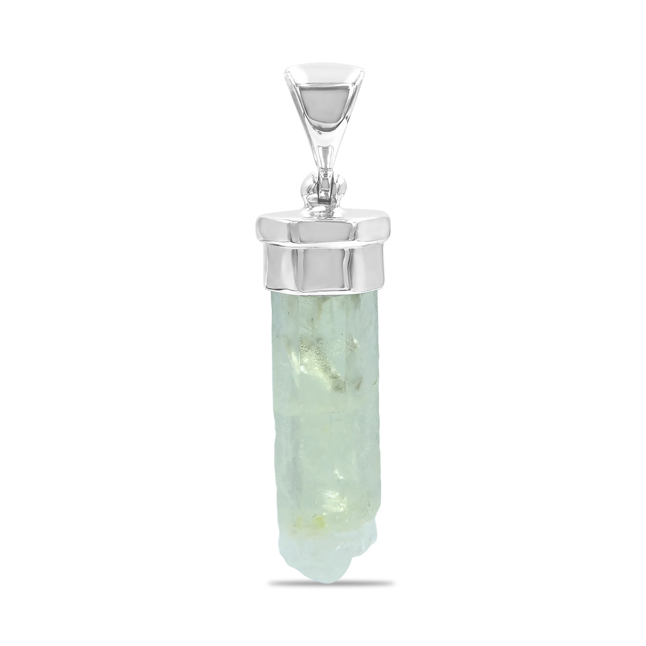 Starborn Heliodor Pendant in Sterling Silver
