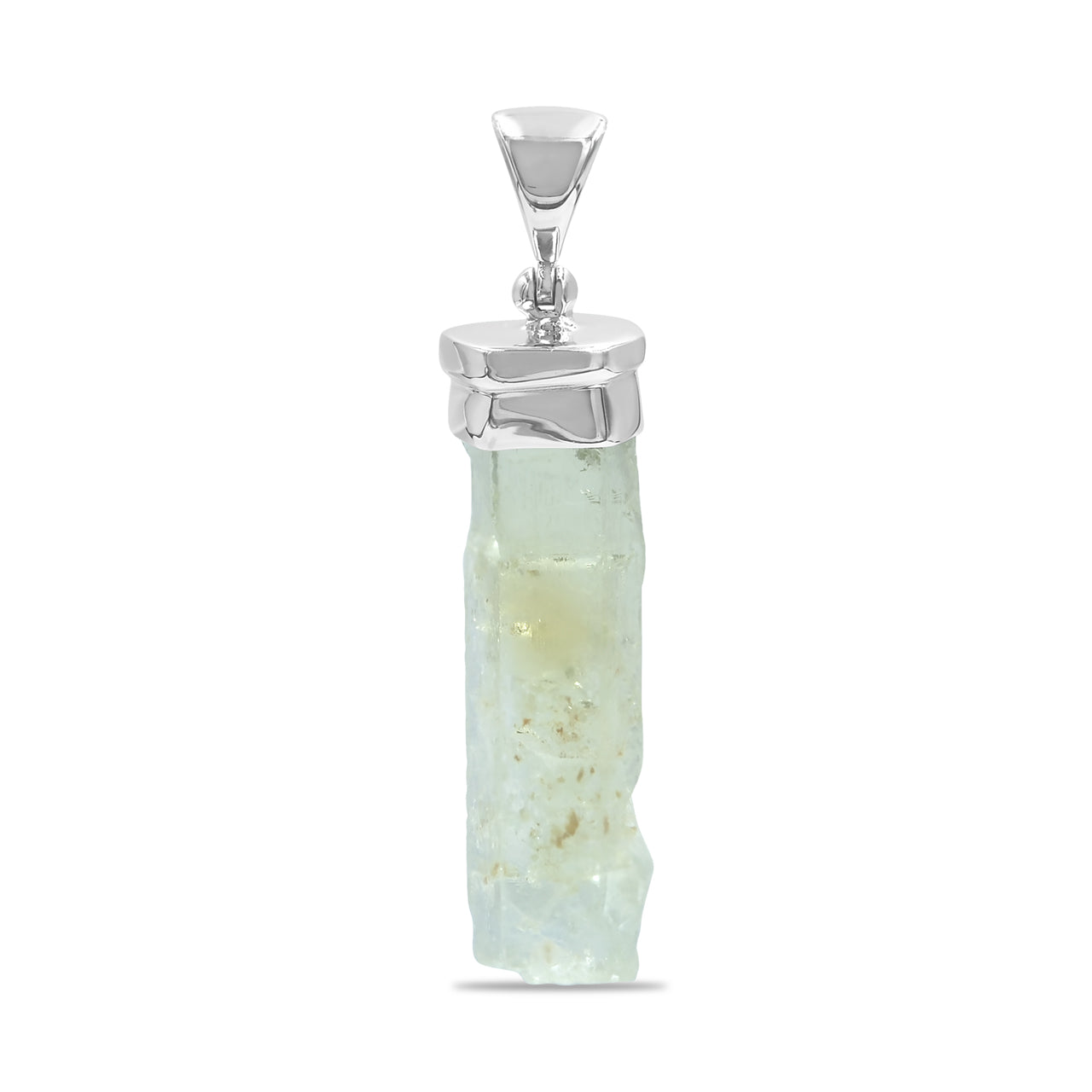 Starborn Heliodor Pendant in Sterling Silver