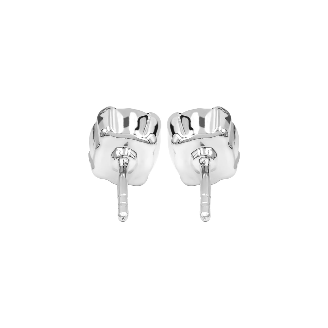 Starborn Faceted Labradorite 6mm Post Earrings in Sterling Silver
