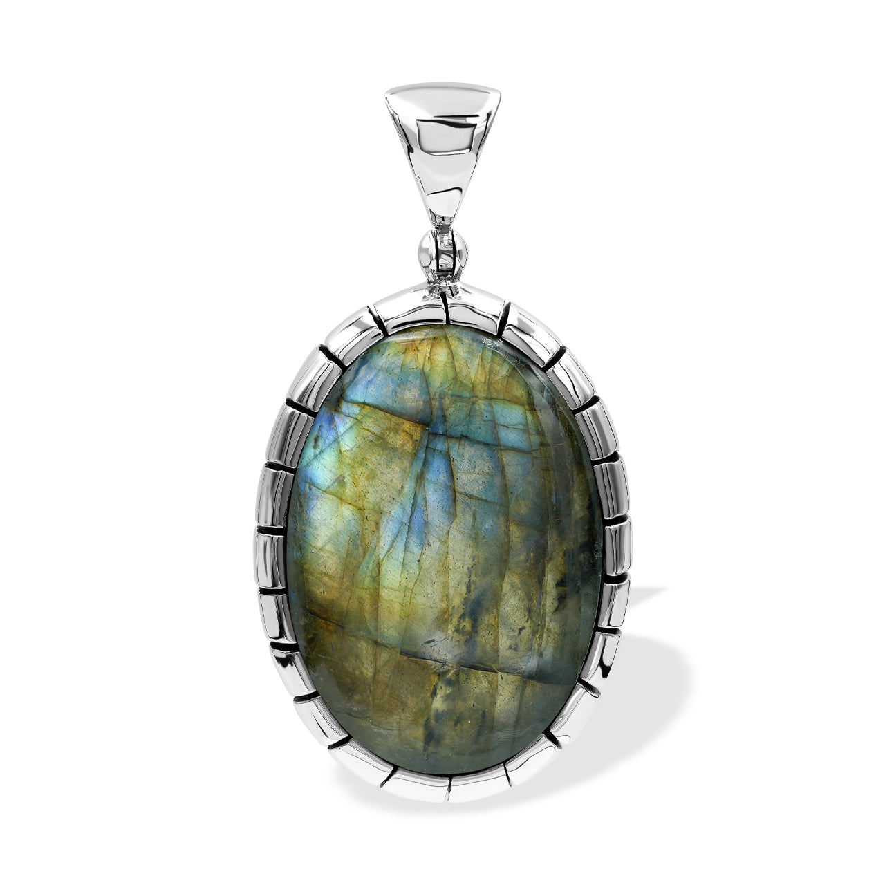 Starborn Gemstone New Style Pendant in Sterling Silver