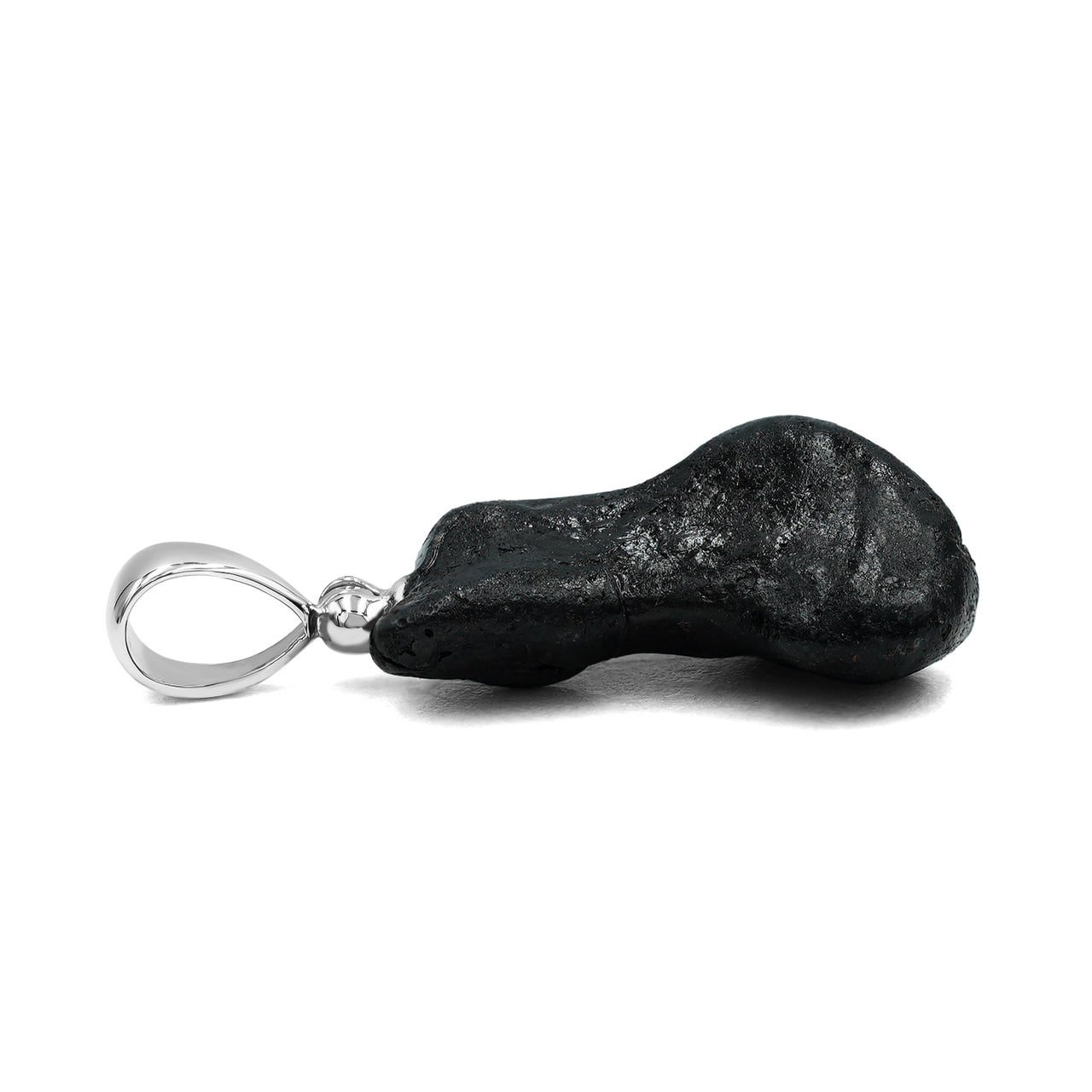 Starborn Agoudal Iron Meteorite Nugget Pendant in Sterling Silver