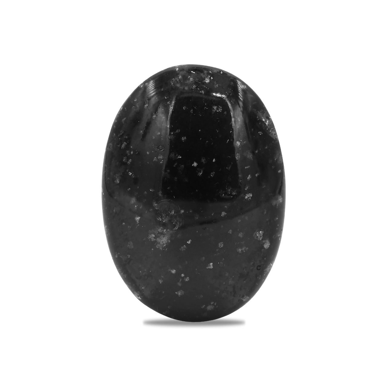 Starborn Galaxy Obsidian Polished Oval Palm Stone - Medium (1 Piece)