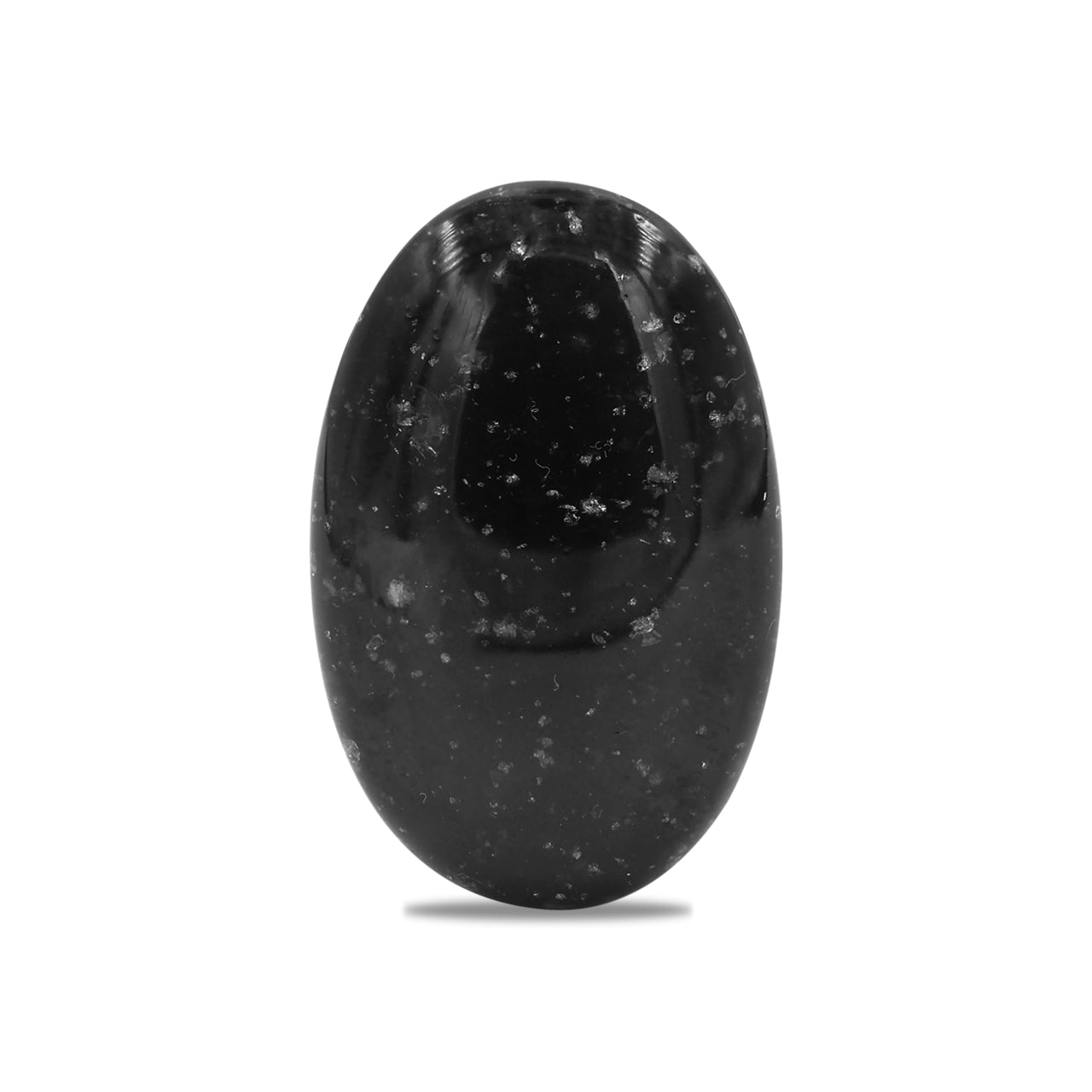 Starborn Galaxy Obsidian Polished Oval Palm Stone - Medium (1 Piece)