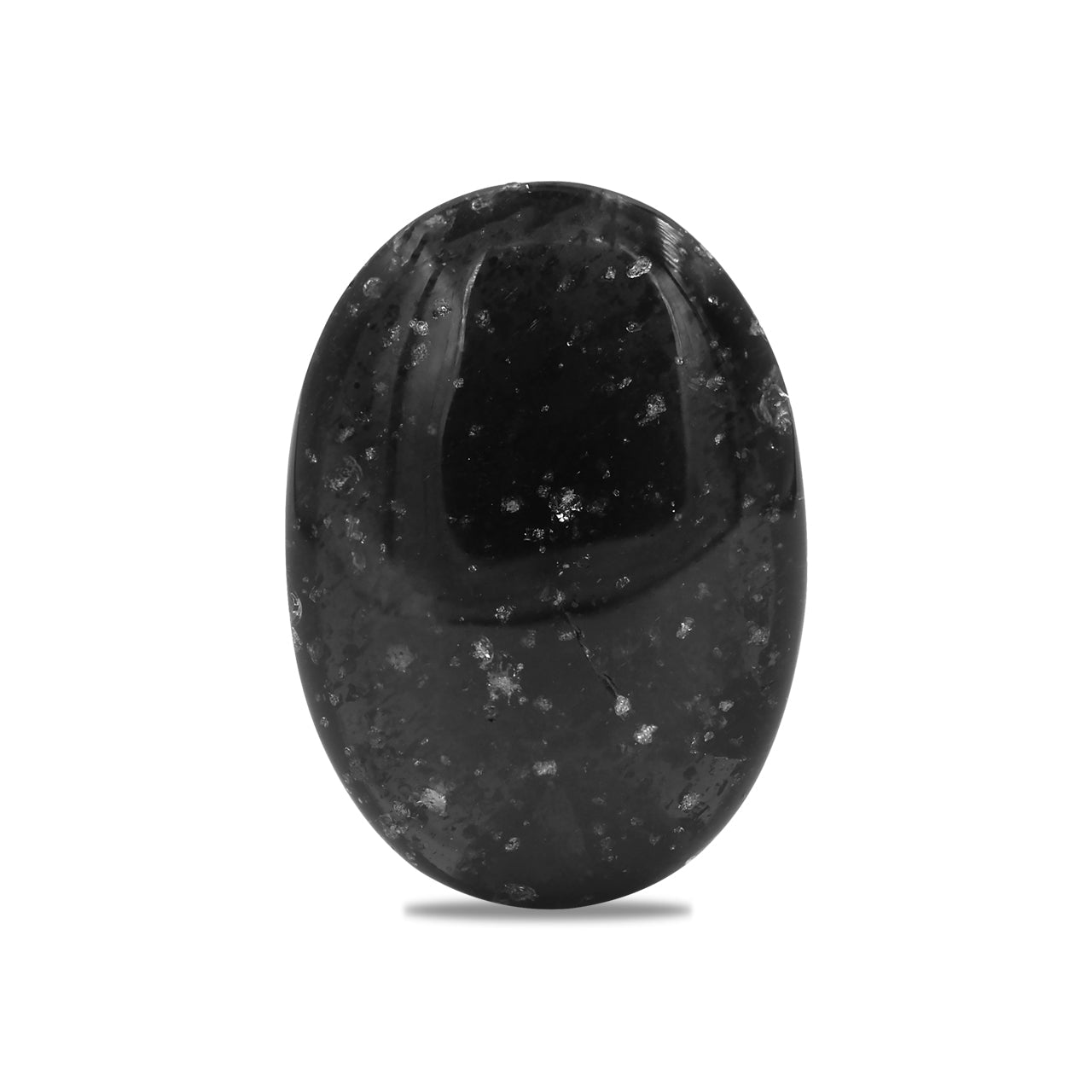 Starborn Galaxy Obsidian Polished Oval Palm Stone - Medium (1 Piece)
