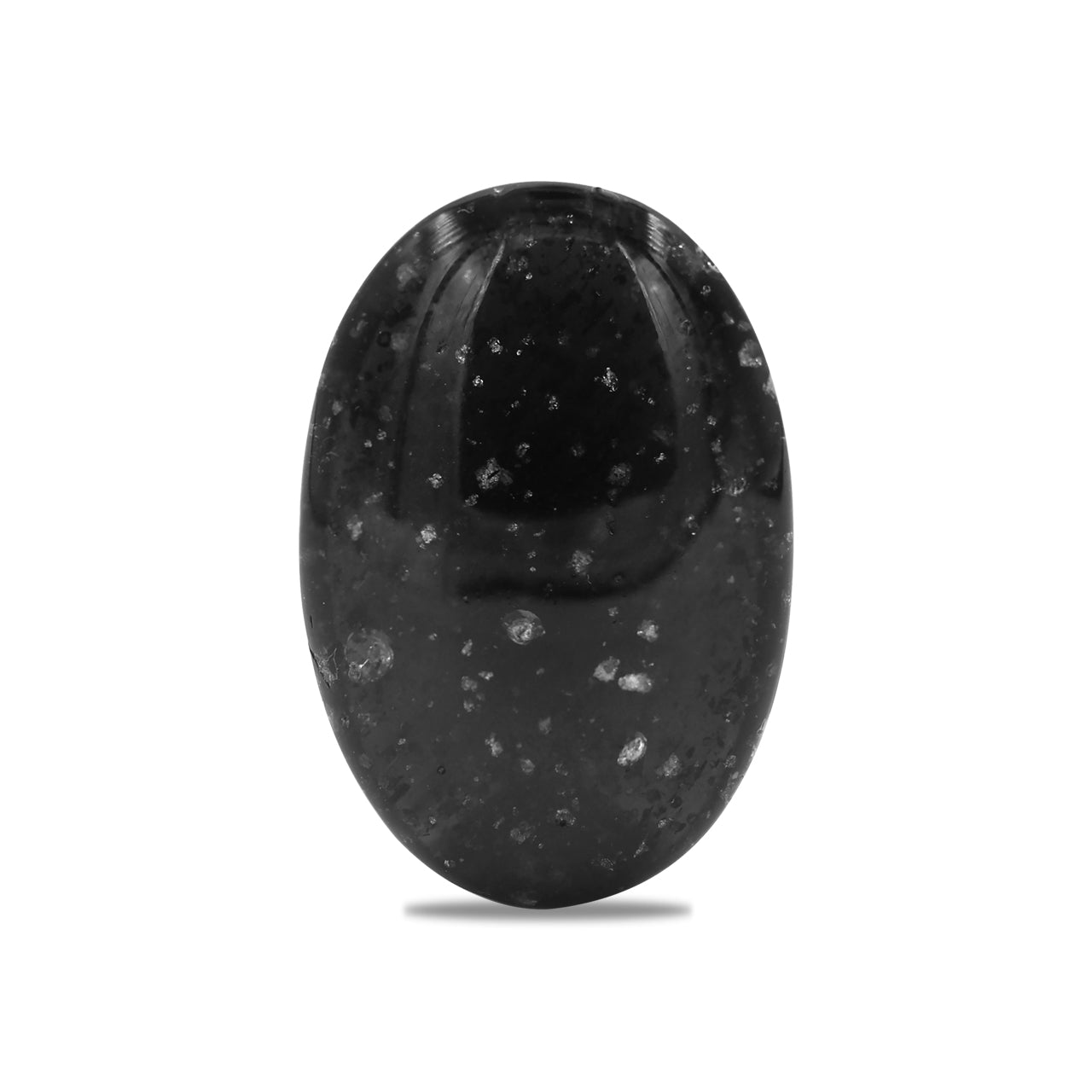 Starborn Galaxy Obsidian Polished Oval Palm Stone - Medium (1 Piece)