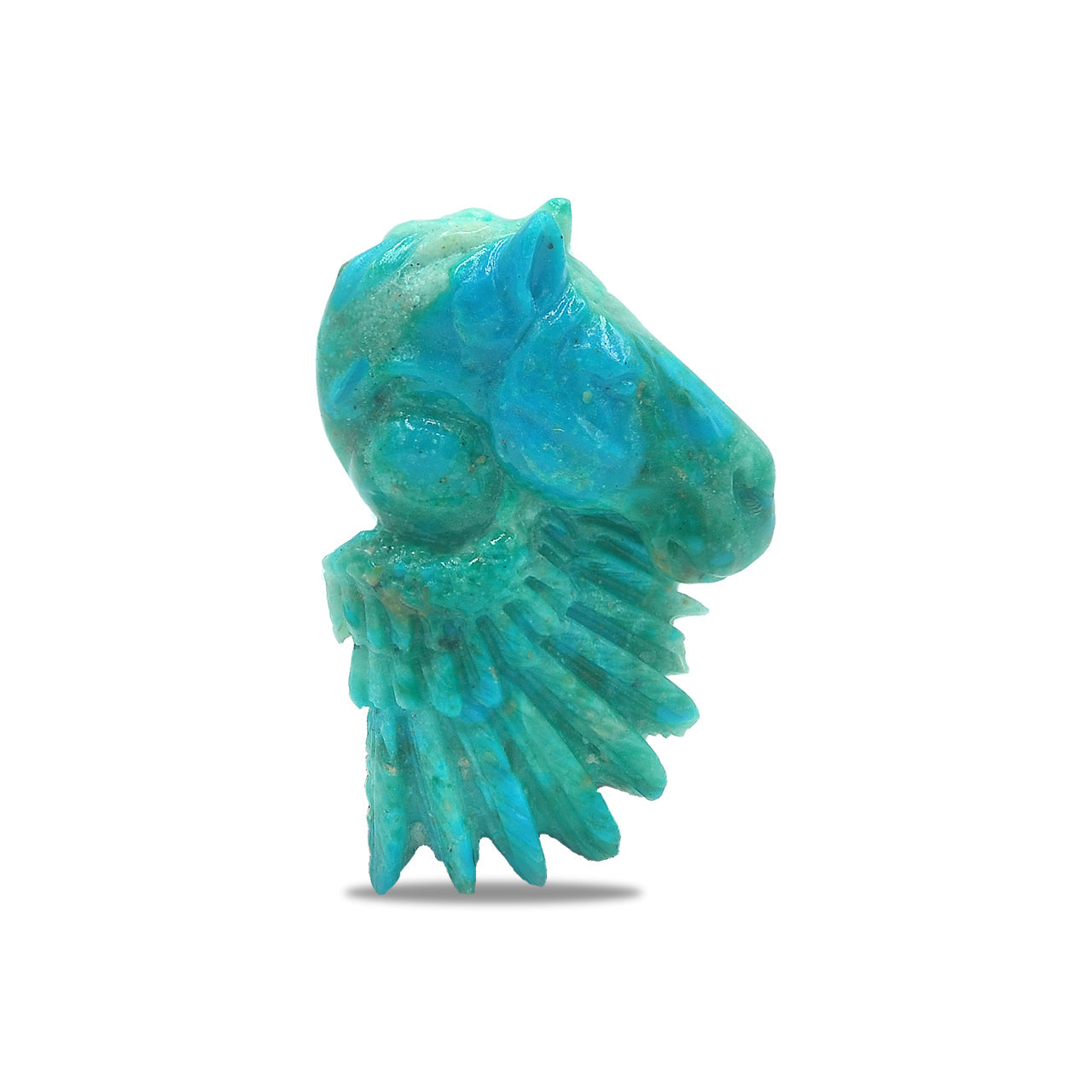 Starborn Hand Carved Peruvian Blue Opal Pegasus