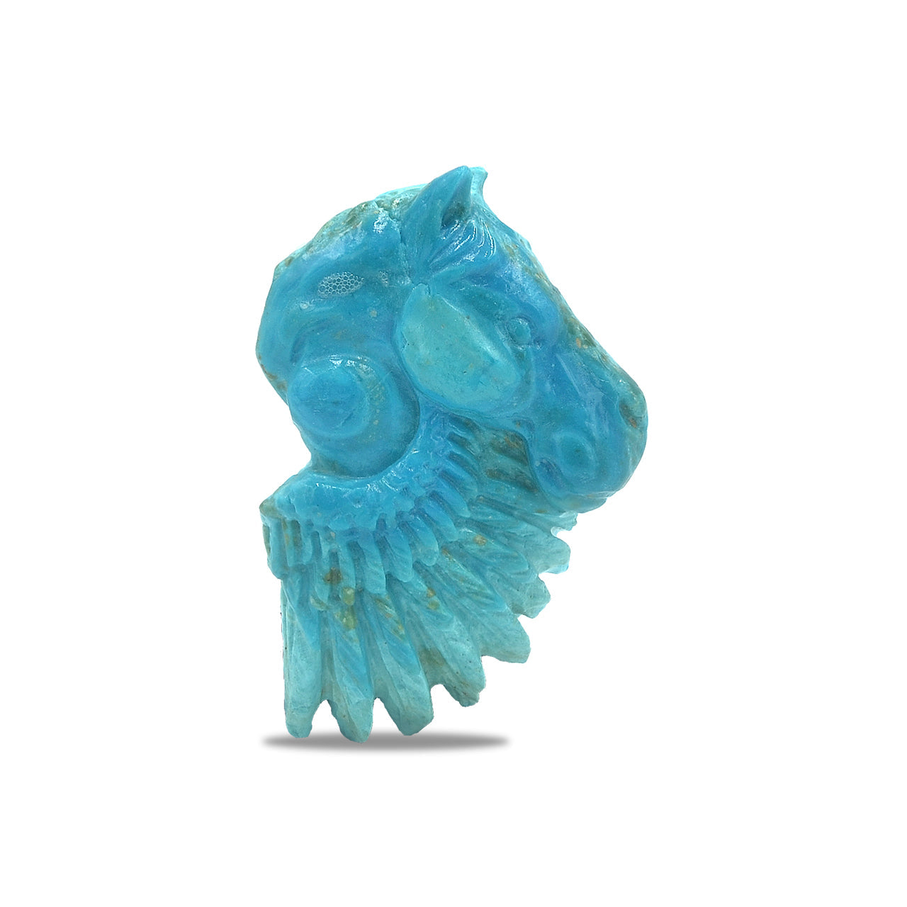 Starborn Hand Carved Peruvian Blue Opal Pegasus