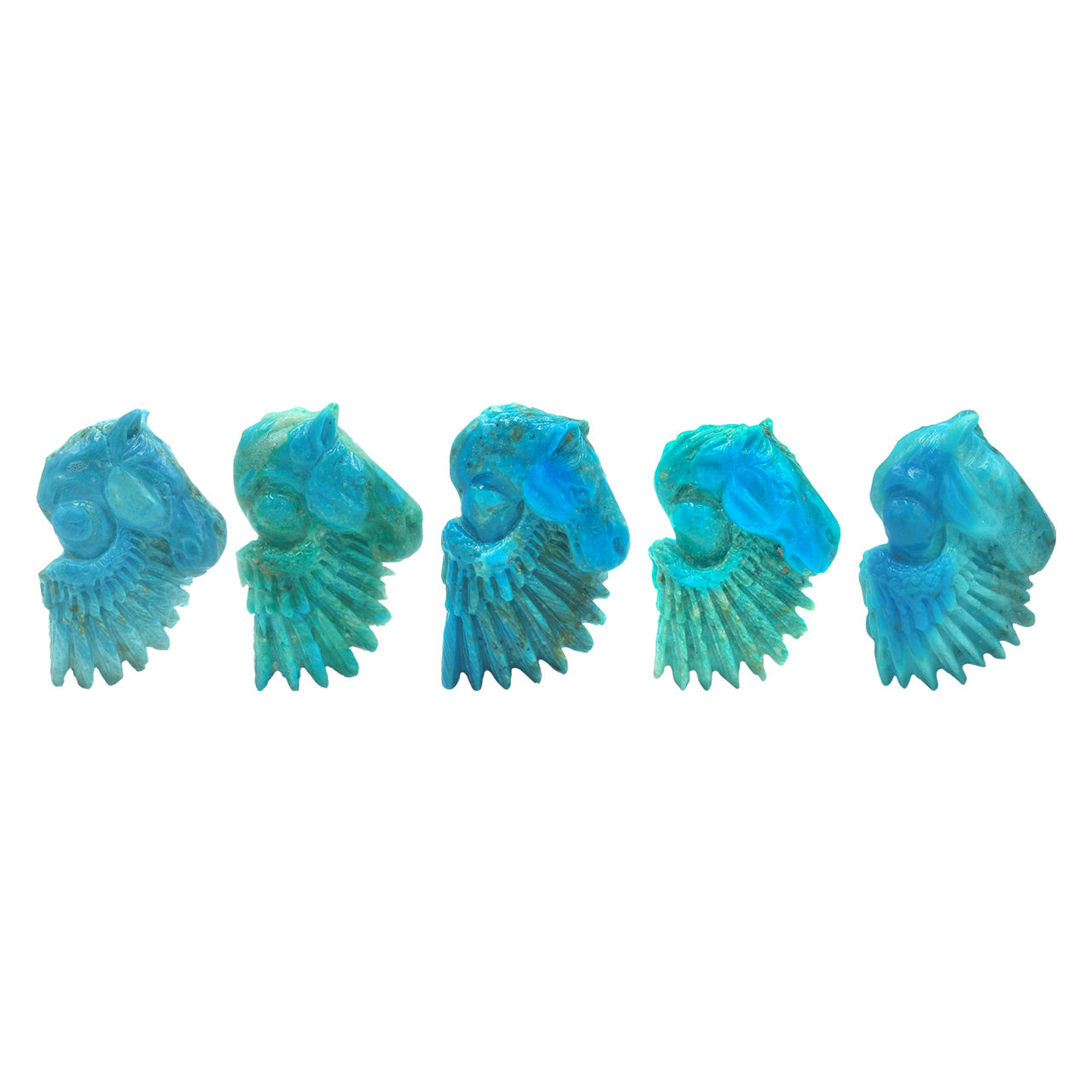 Starborn Hand Carved Peruvian Blue Opal Pegasus
