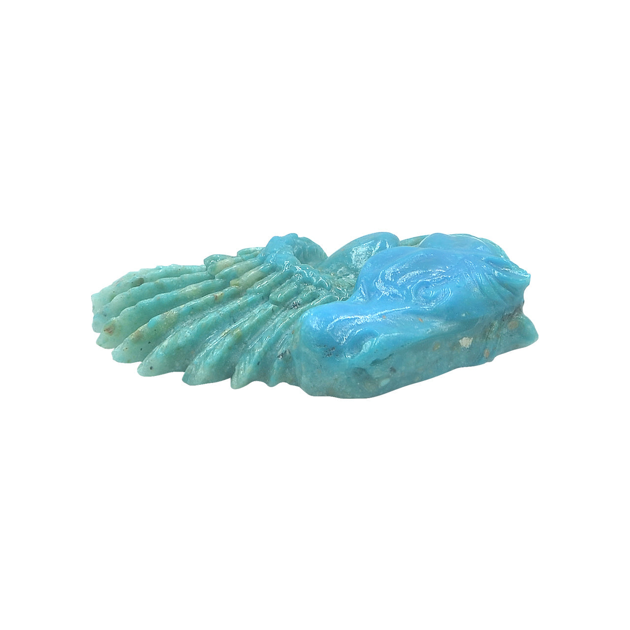 Starborn Hand Carved Peruvian Blue Opal Pegasus