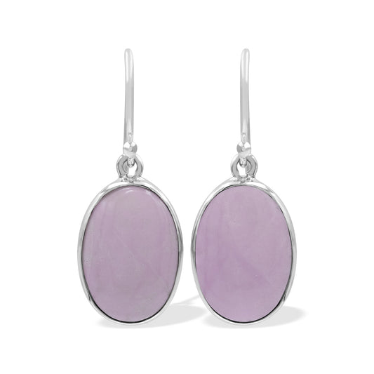 Starborn Phosphosiderite Oval Earrings in Sterling Silver
