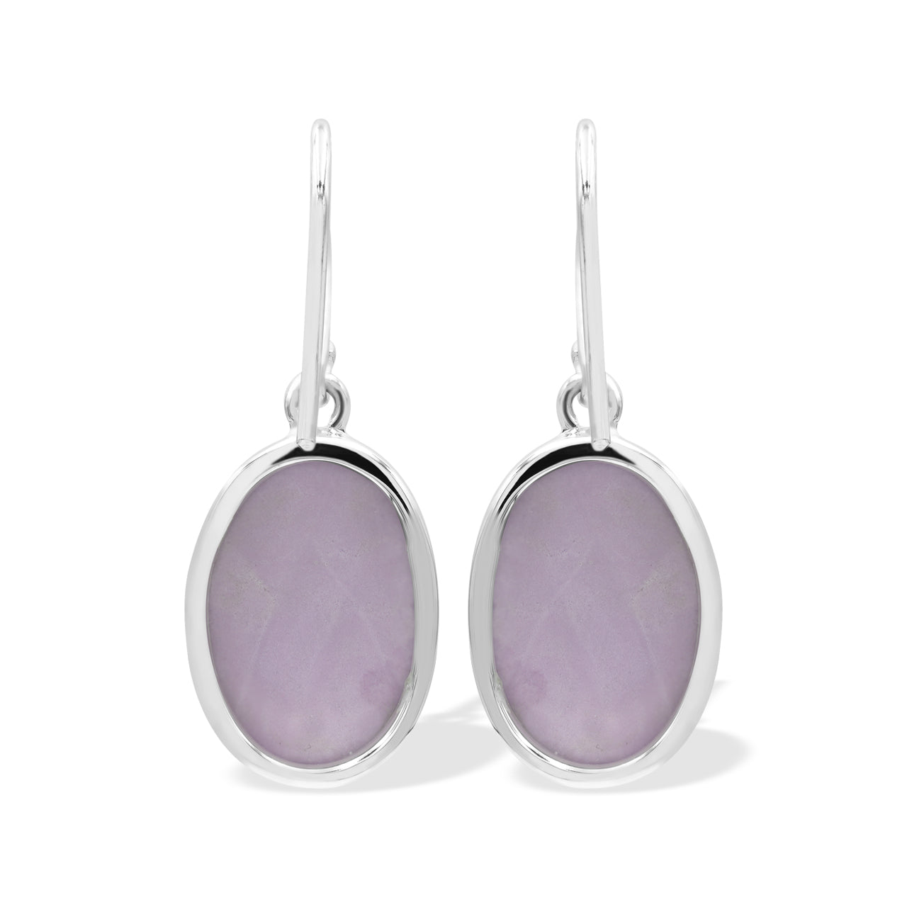 Starborn Phosphosiderite Oval Earrings in Sterling Silver