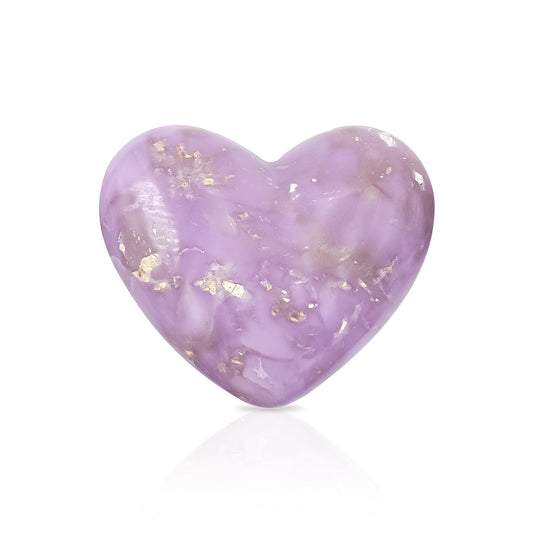 Starborn Phosposiderite Heart Cabochon - 1 Piece