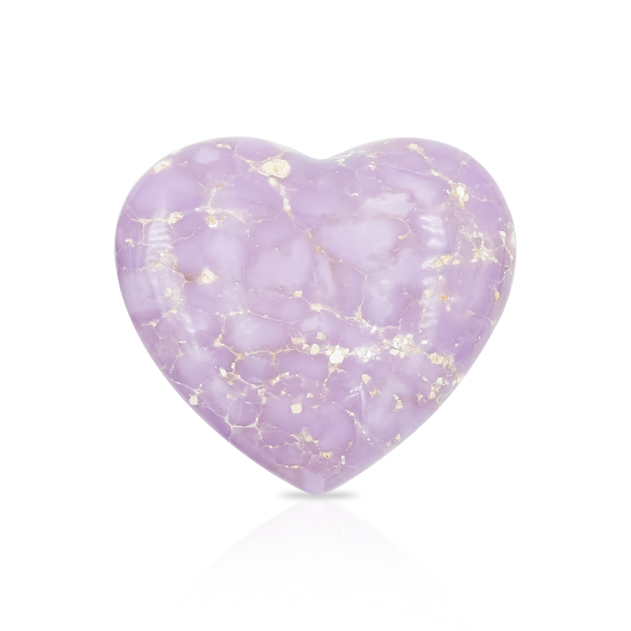 Starborn Phosposiderite Heart Cabochon - 1 Piece