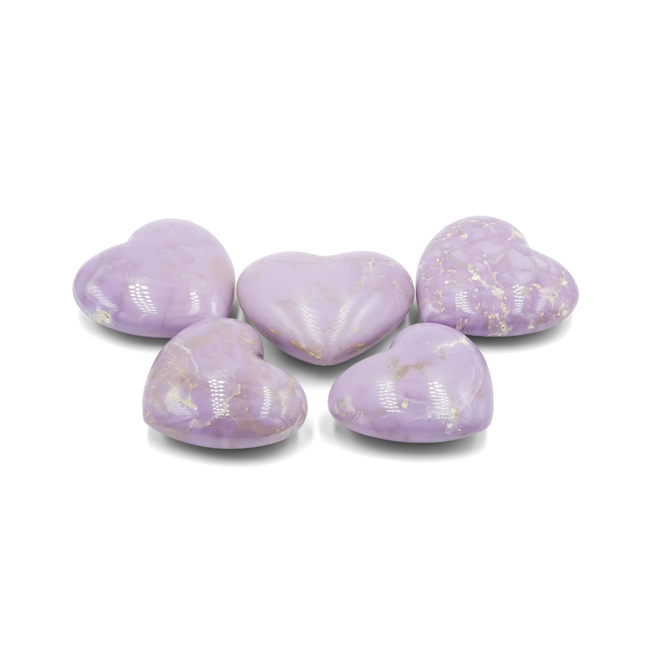 Starborn Phosposiderite Heart Cabochon - 1 Piece