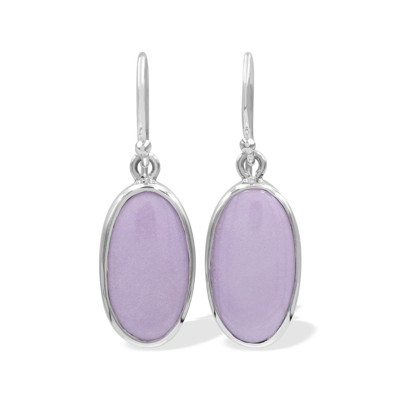 Starborn Phosphosiderite Oval-Shaped Earrings in Sterling Silver