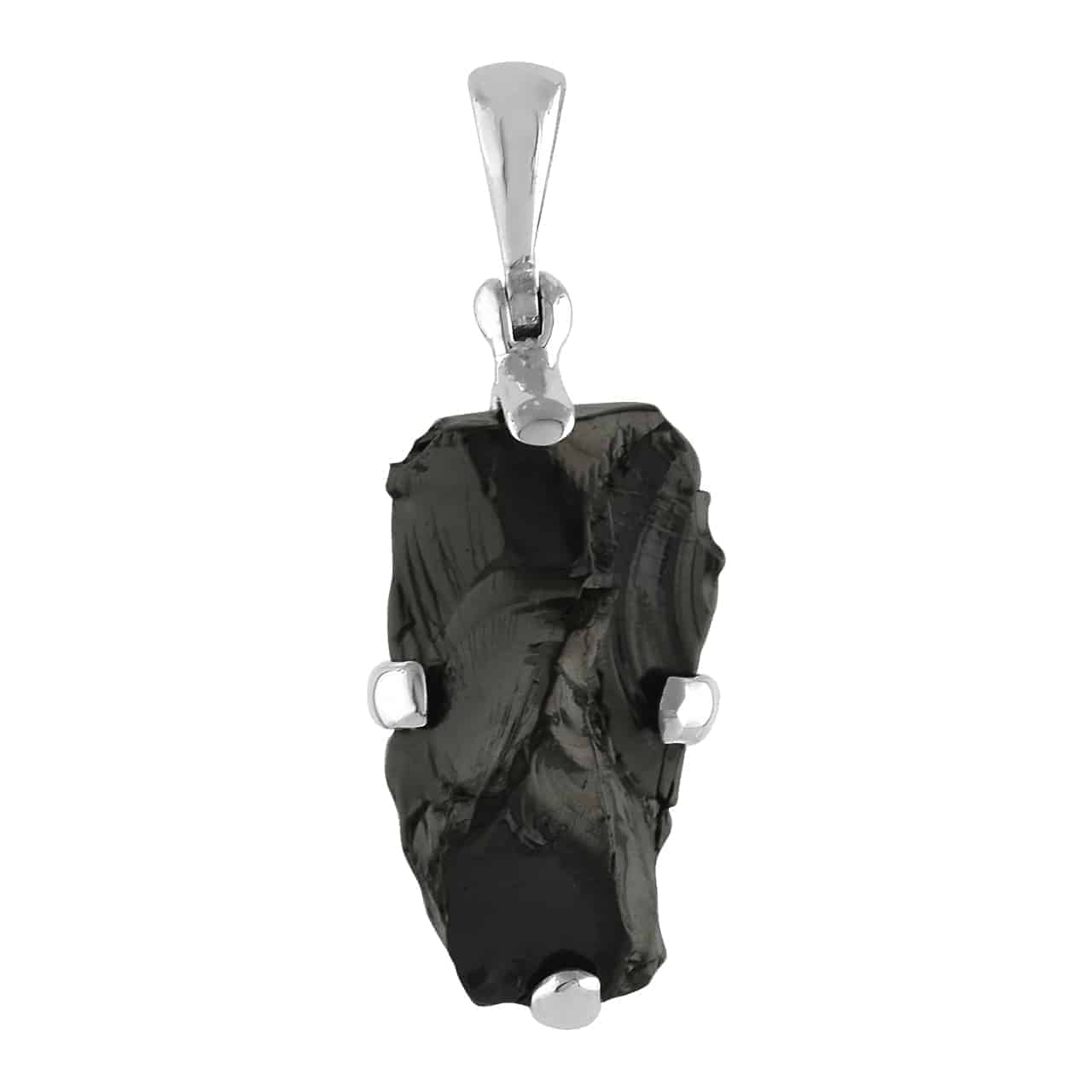 Starborn Elite Shungite Pendant in Sterling Silver