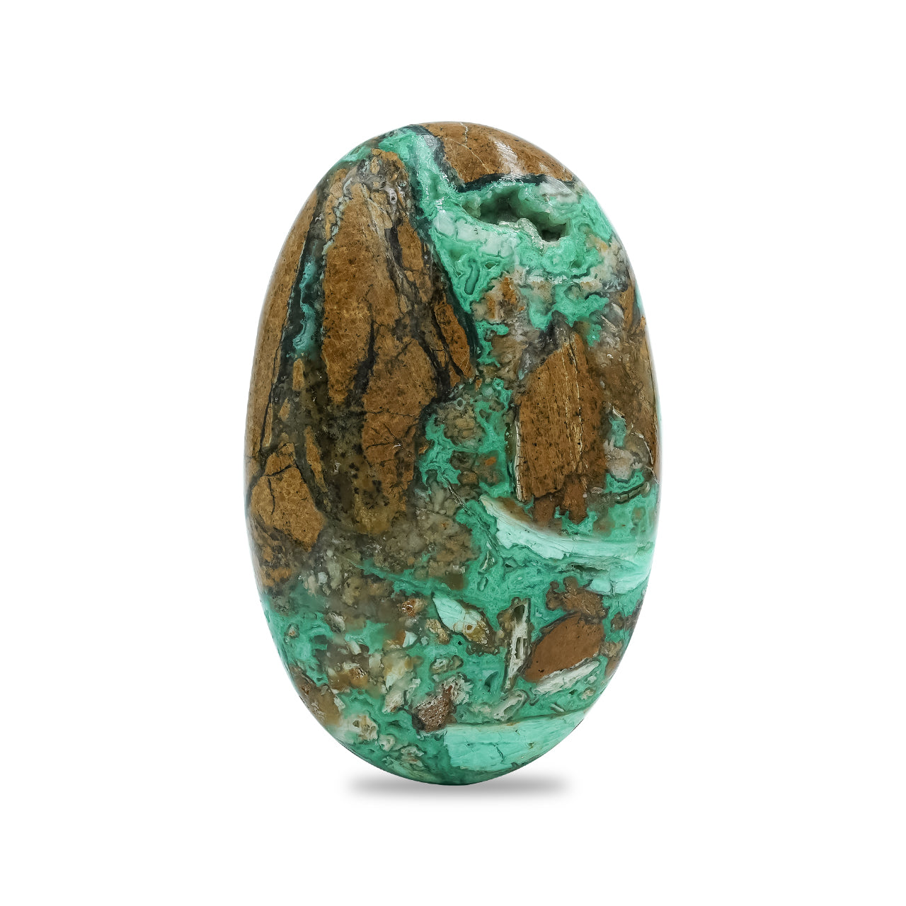 Starborn Polished Smithsonite Polished Oval Palm Stone - 1 Piece