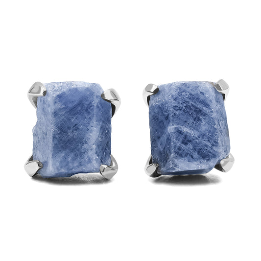 Starborn Sapphire Crystal Post Style Earrings in Sterling Silver
