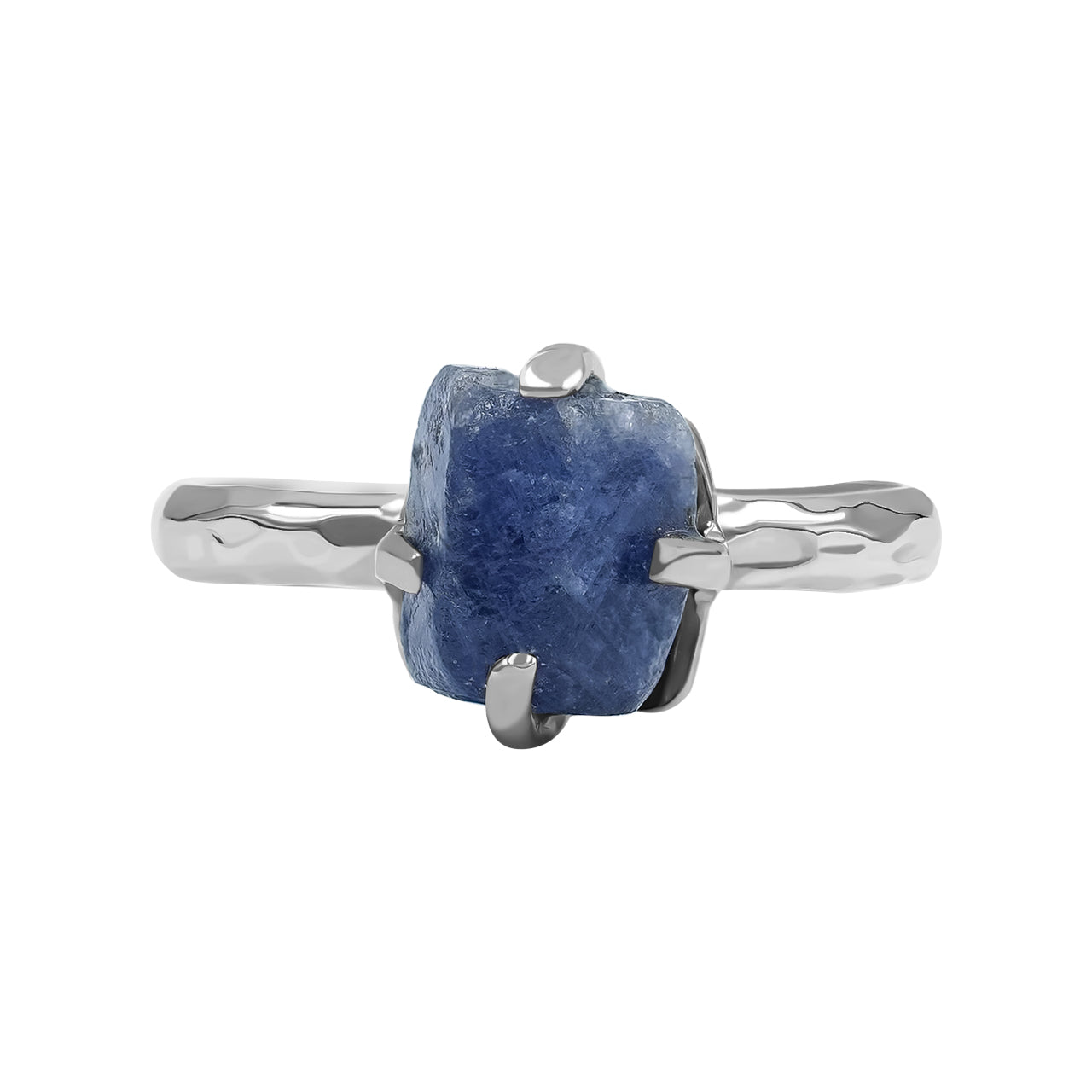 Starborn Sapphire Crystal Prong Set Ring in Sterling Silver