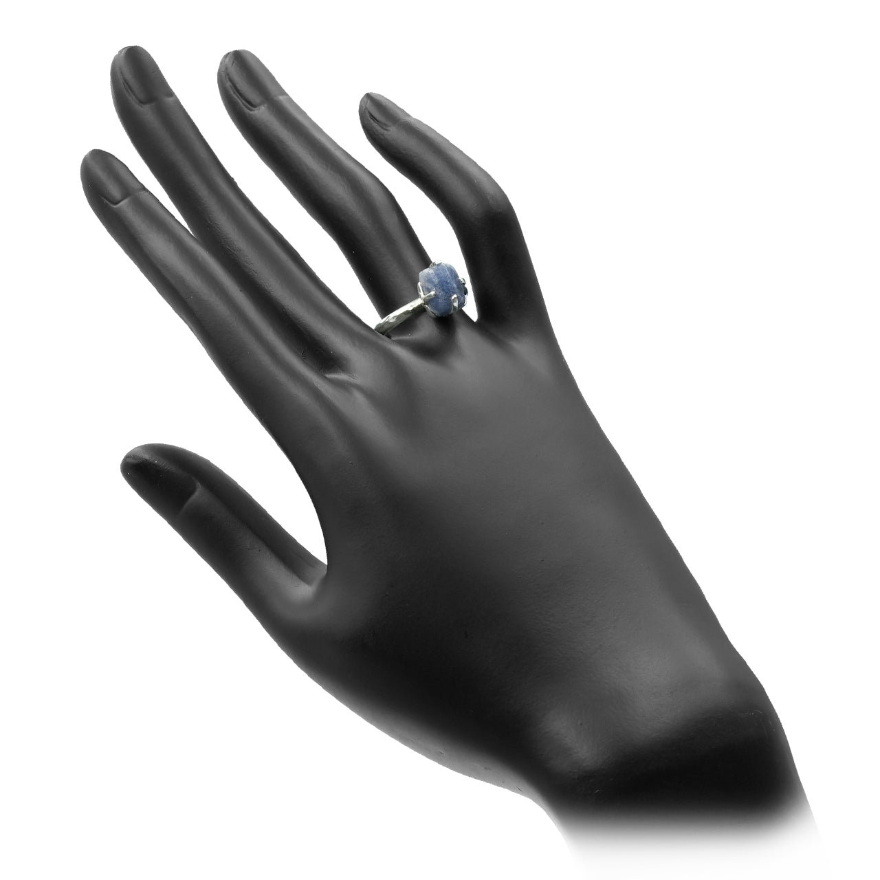 Starborn Sapphire Crystal Prong Set Ring in Sterling Silver