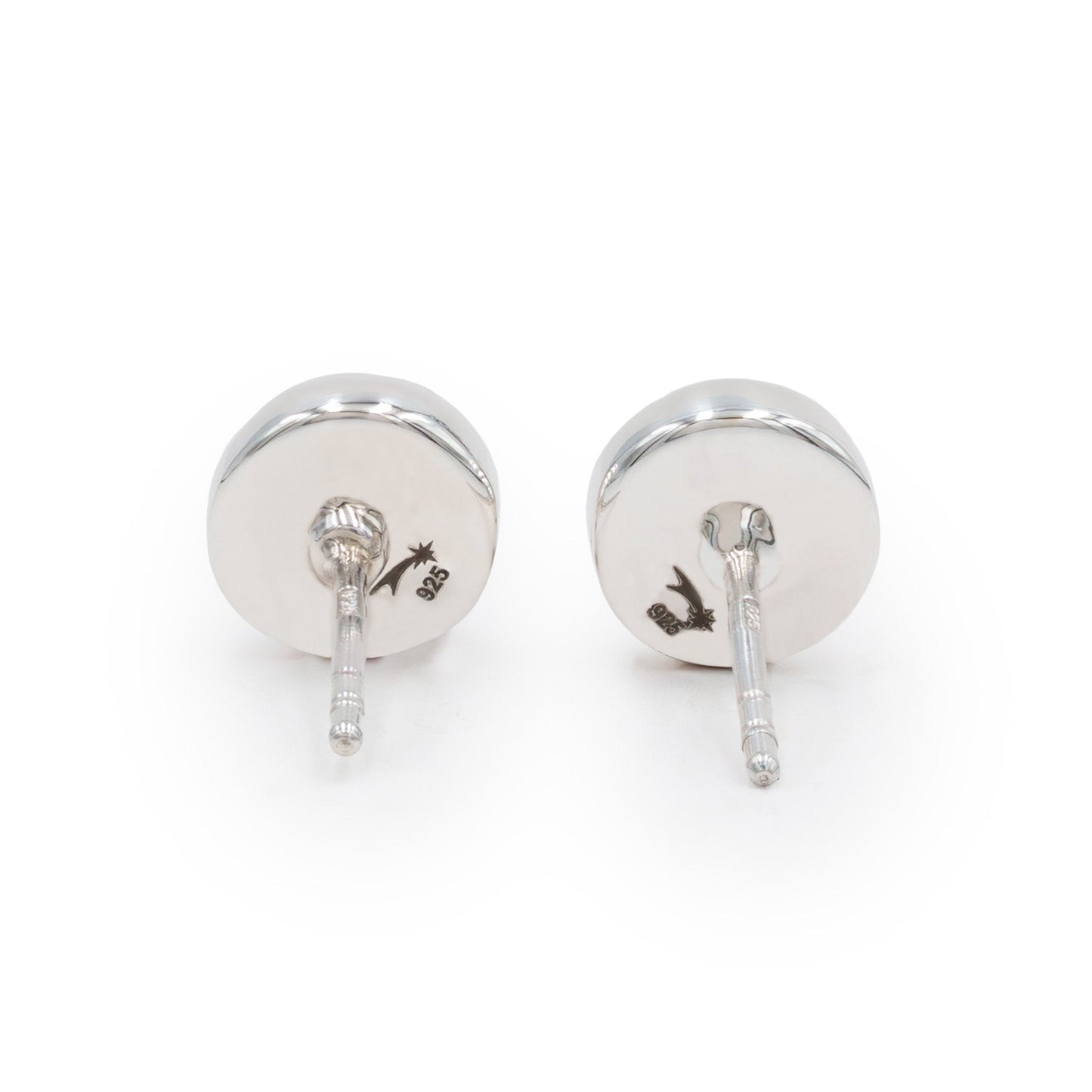 Starborn Star Sapphire Post Style Earring in Sterling Silver